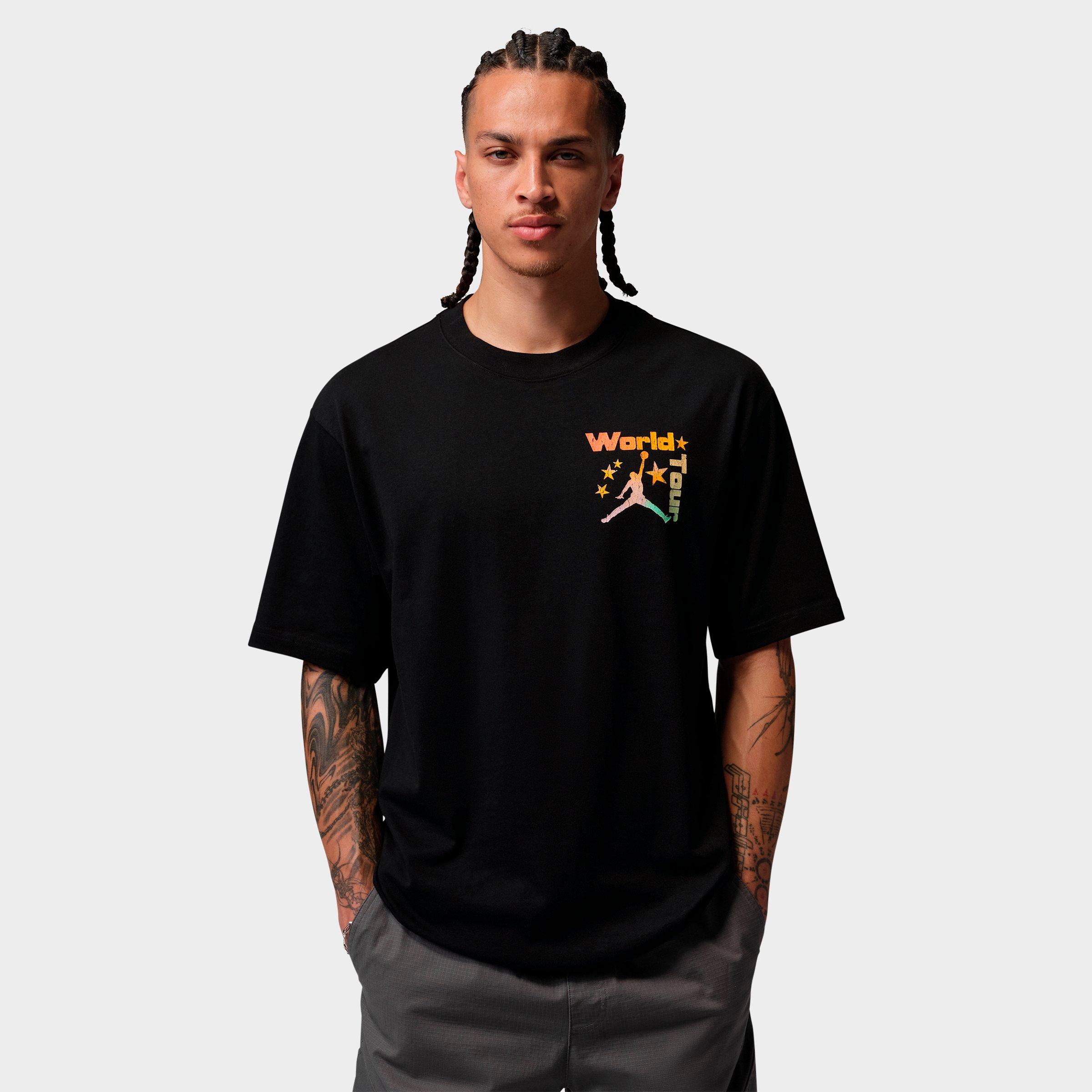 Jordan Men's Brooklyn Festival T-Shirt in Black Size: Small