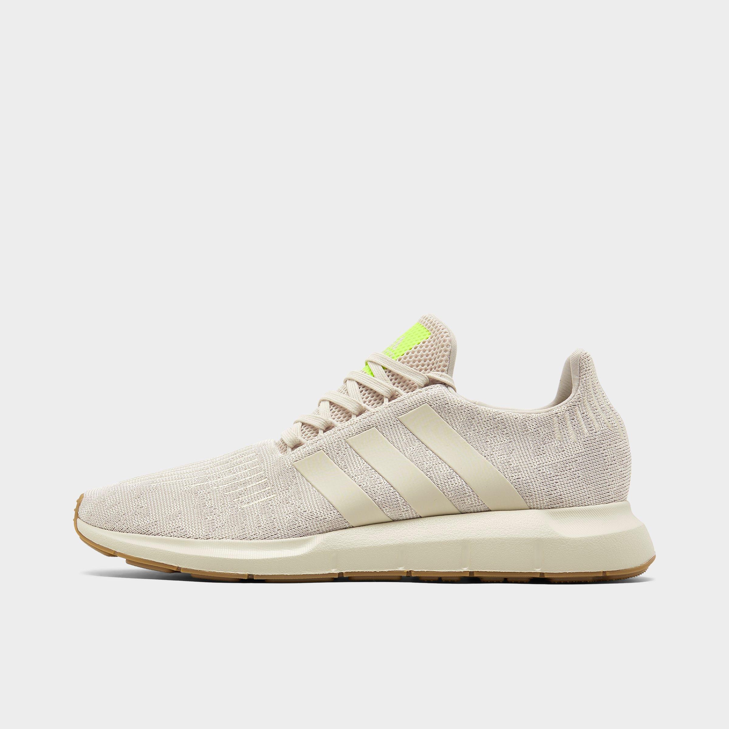 adidas Men's Originals Swift Run 1.0 Casual Shoes in Alumina/Alumina/Lucid Lemon Size: 8