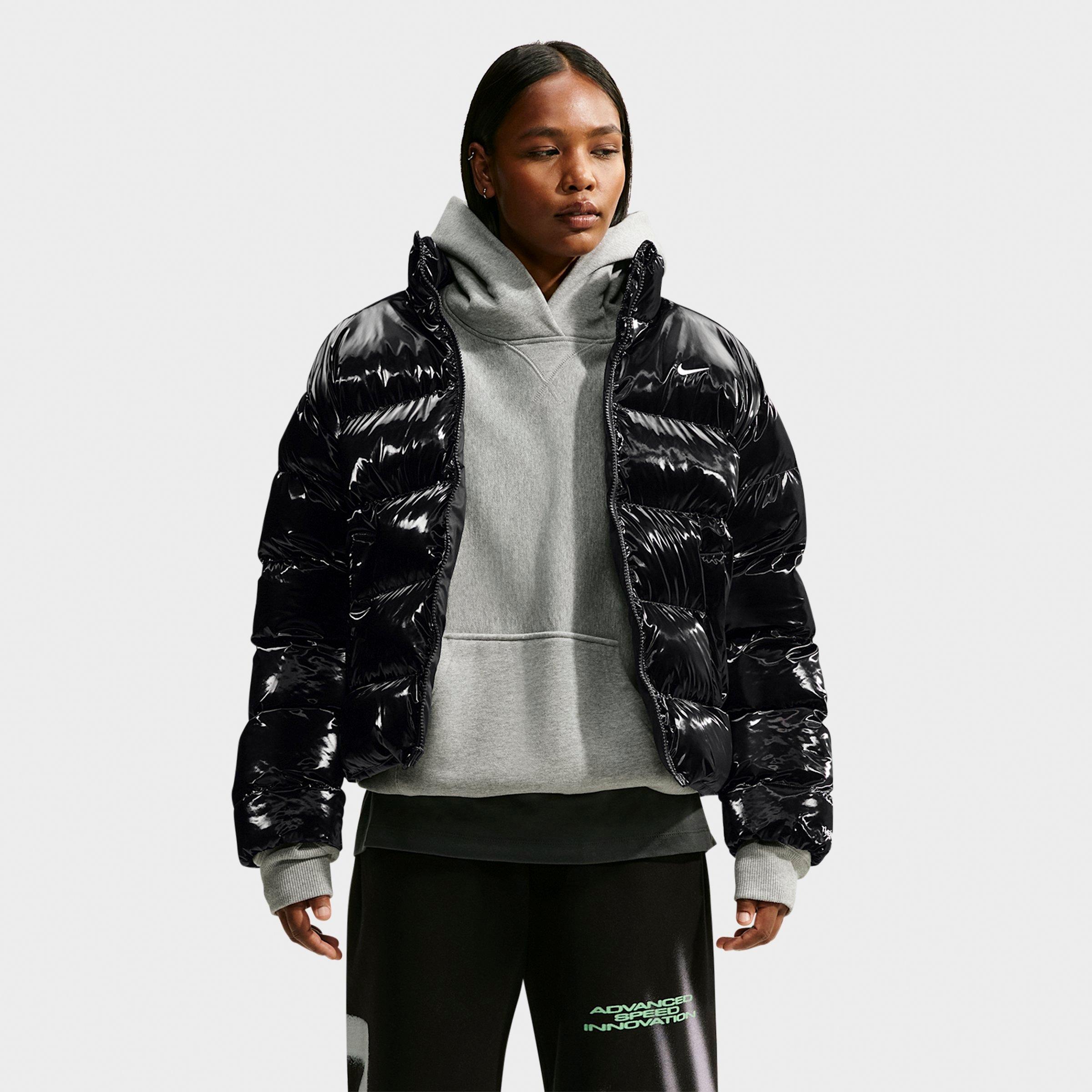 Nike Women's Sportswear Classic Loose Gleamy Therma-FIT Jacket