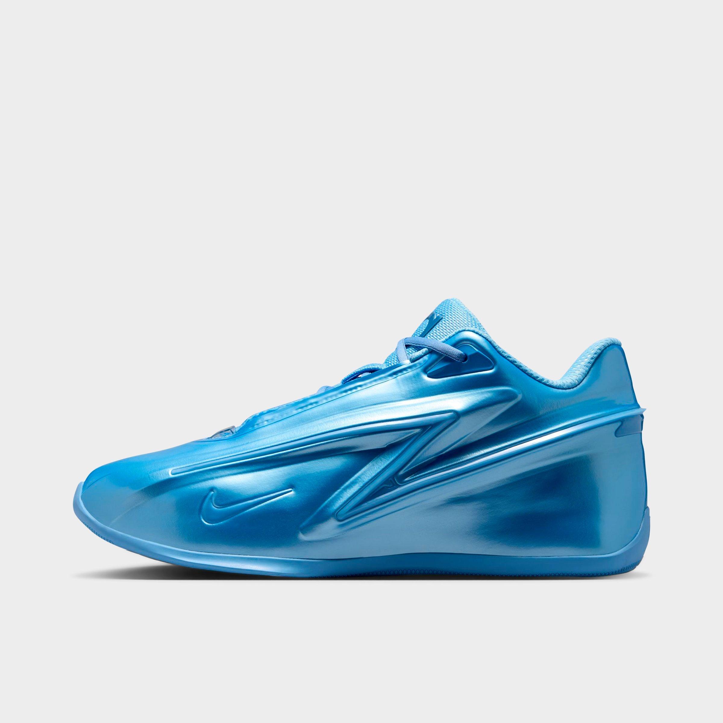 Nike KD 19 Basketball Shoes in Still Blue/Stadium Green/Still Blue Size: 9.0