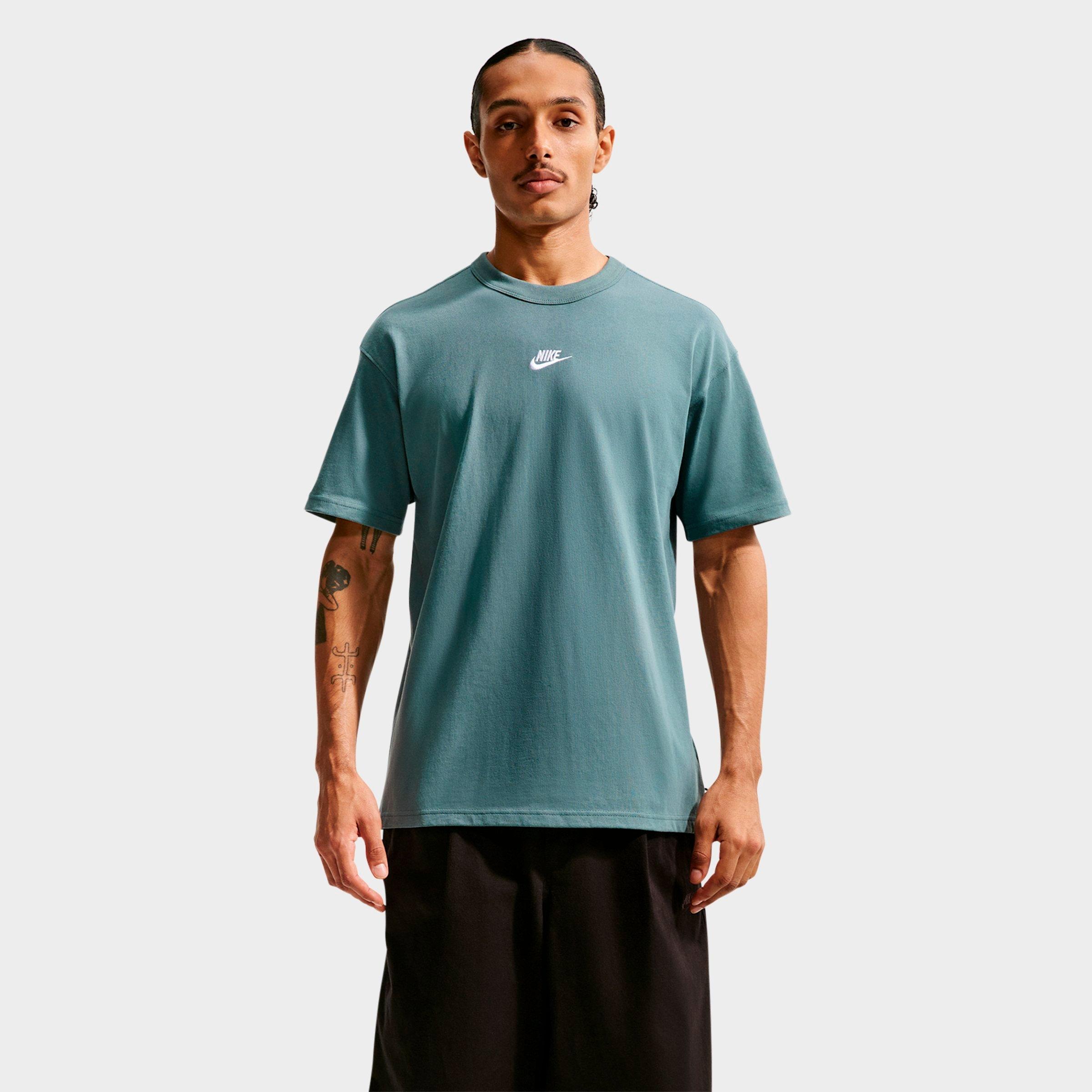 Nike Men's Sportswear Premium Essentials Futura T-Shirt in Mineral Slate Size: Small