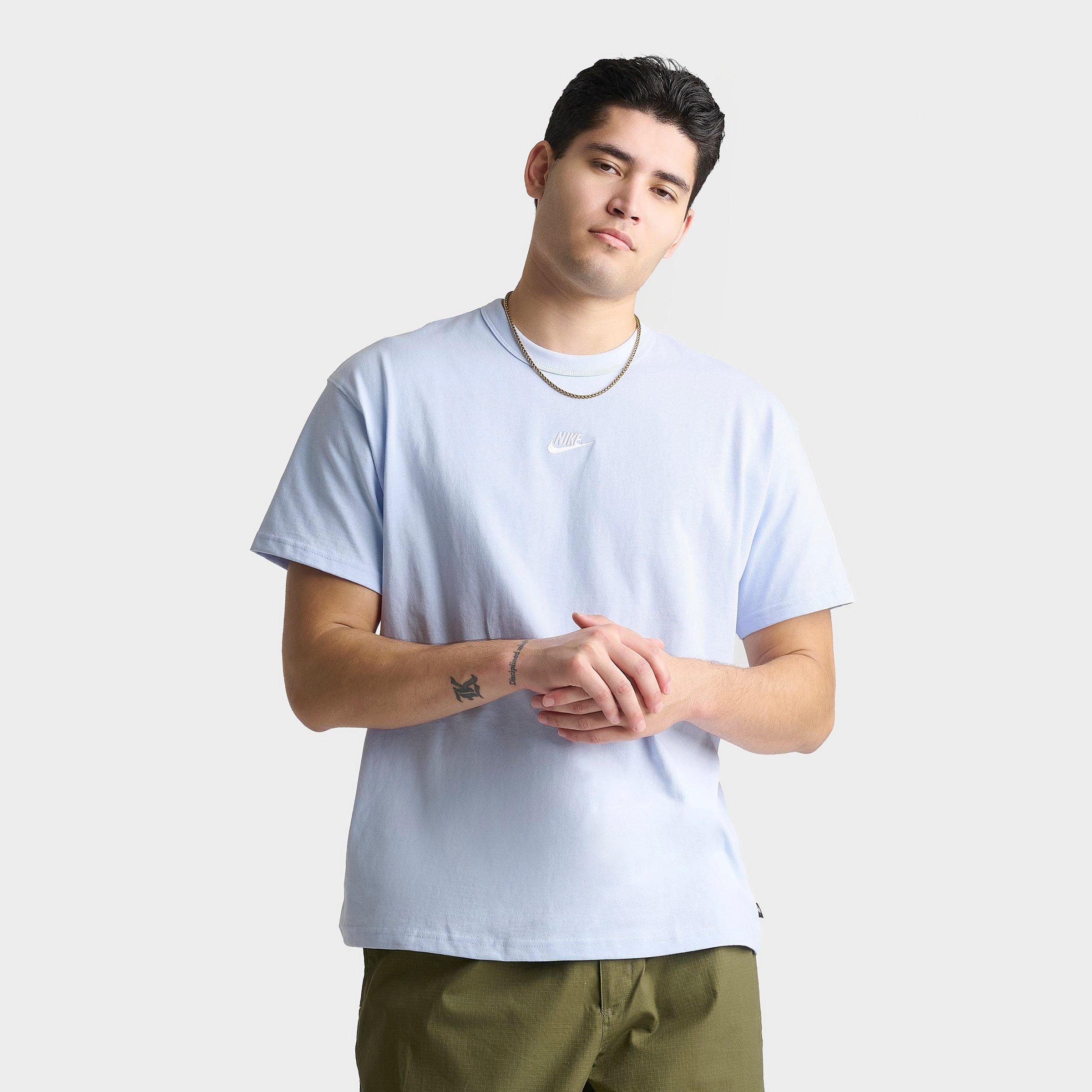 Nike Men's Sportswear Premium Essentials Futura T-Shirt in Hydrogen Blue Size: XL