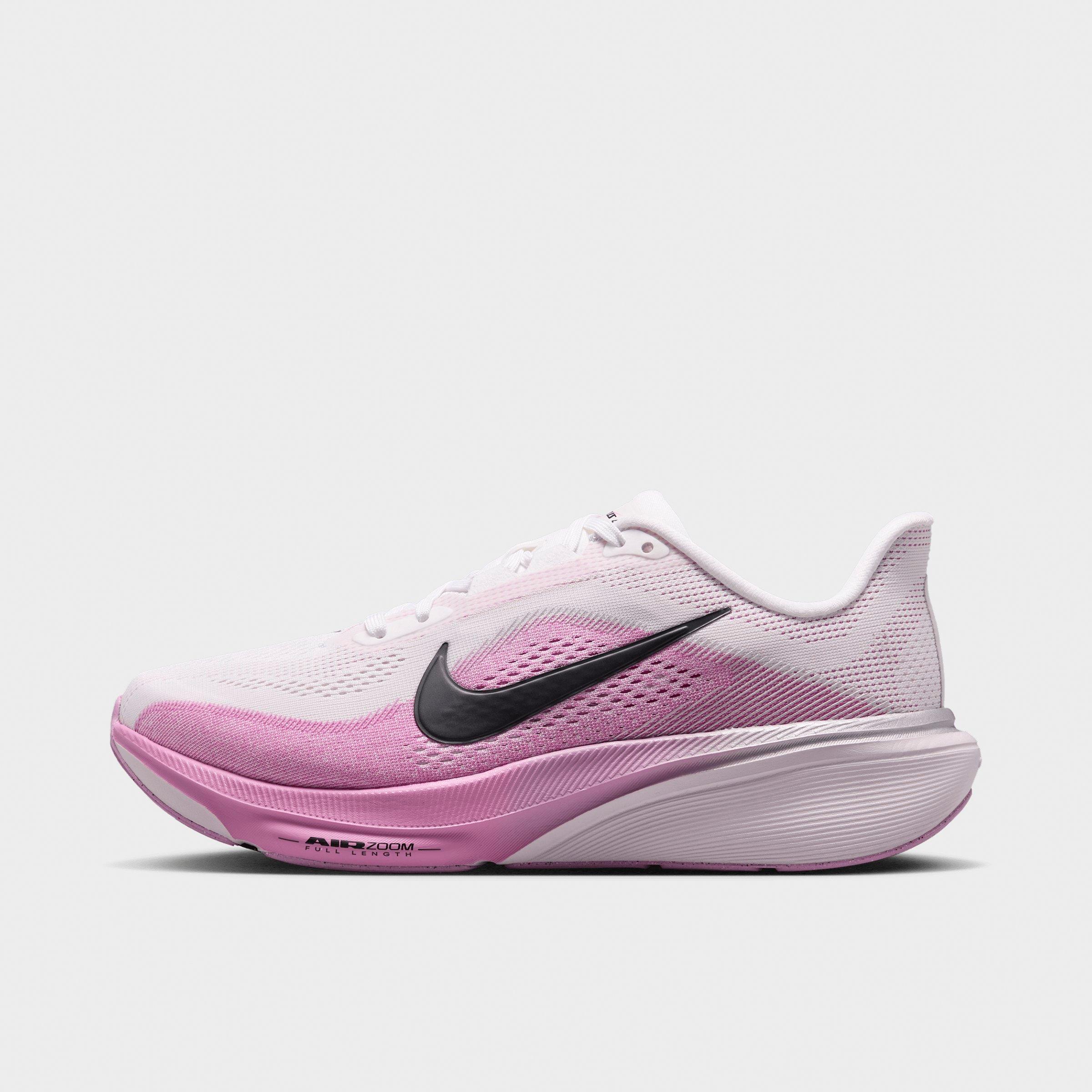 Nike Women's Pegasus 42 Running Shoes (Wide Width) in White/Light Magenta/Bleached Lilac Size: 5.5