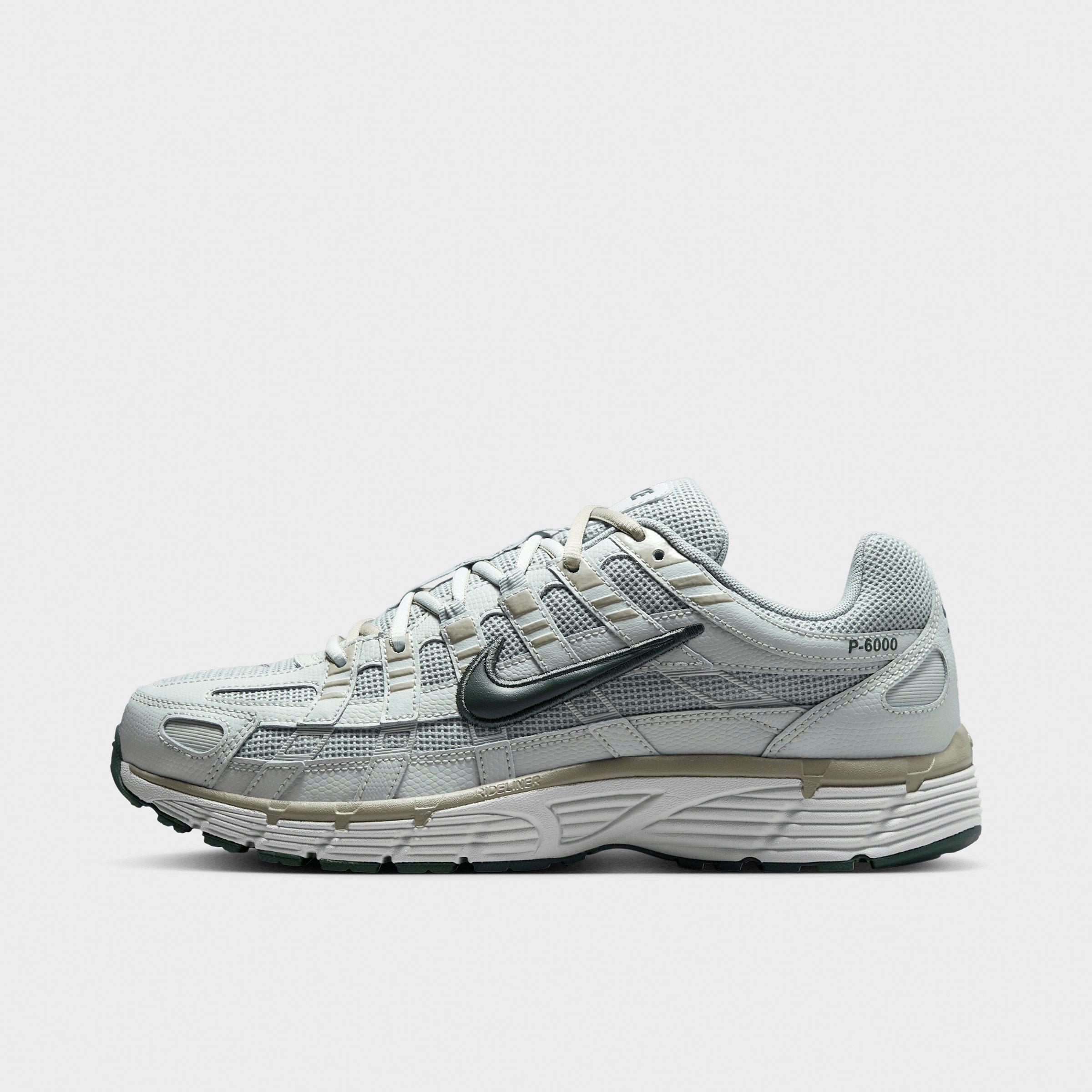 Nike Men's P-6000 Casual Shoes in Light Pumice/Light Silver/Spruce Fog Size: 14.0