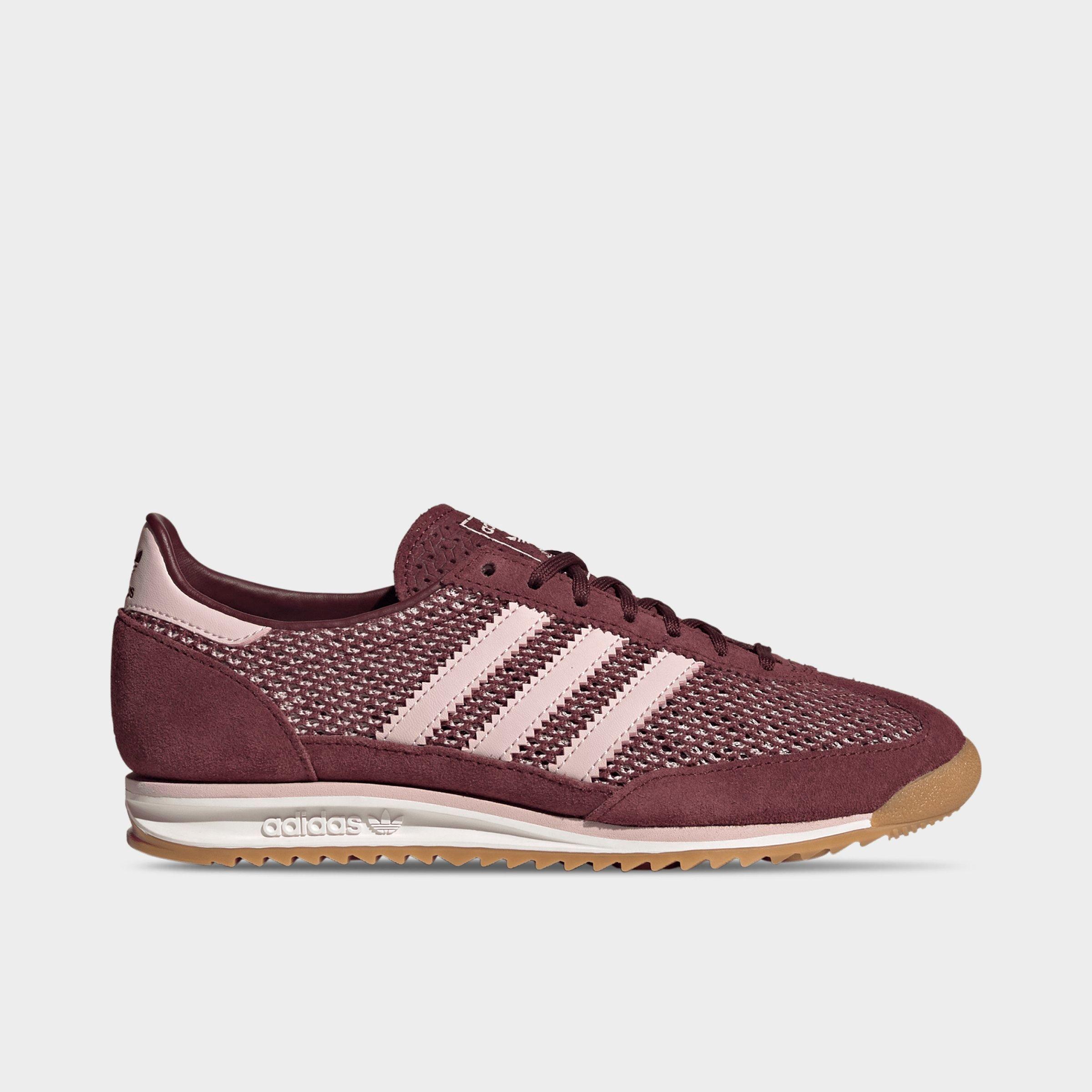 adidas Women's Originals SL 72 OG Casual Shoes in Shadow Red/Sandy Pink/Off White Size: 6.5