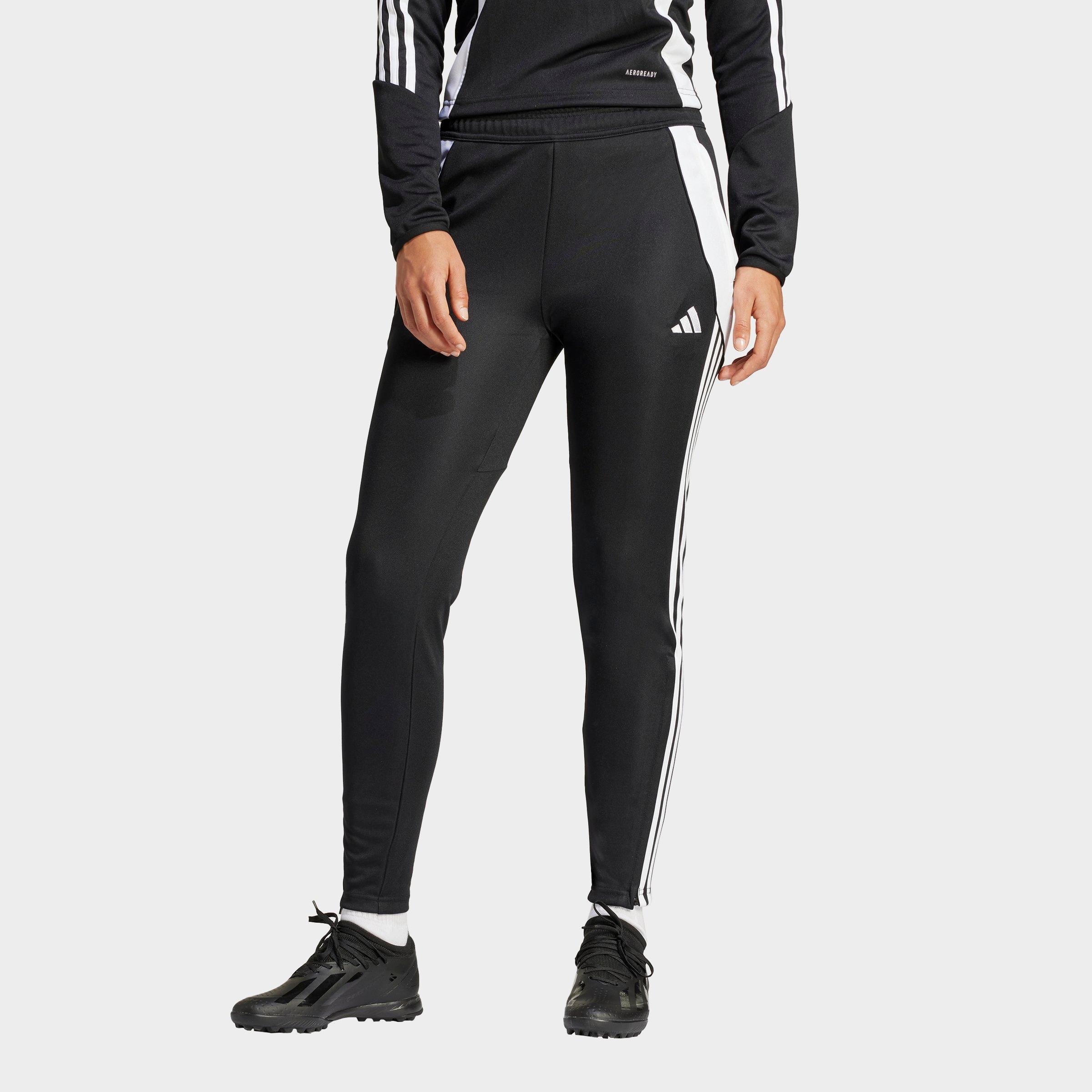 adidas Women's Tiro 24 Track Pants in Black/White Size: 2XS