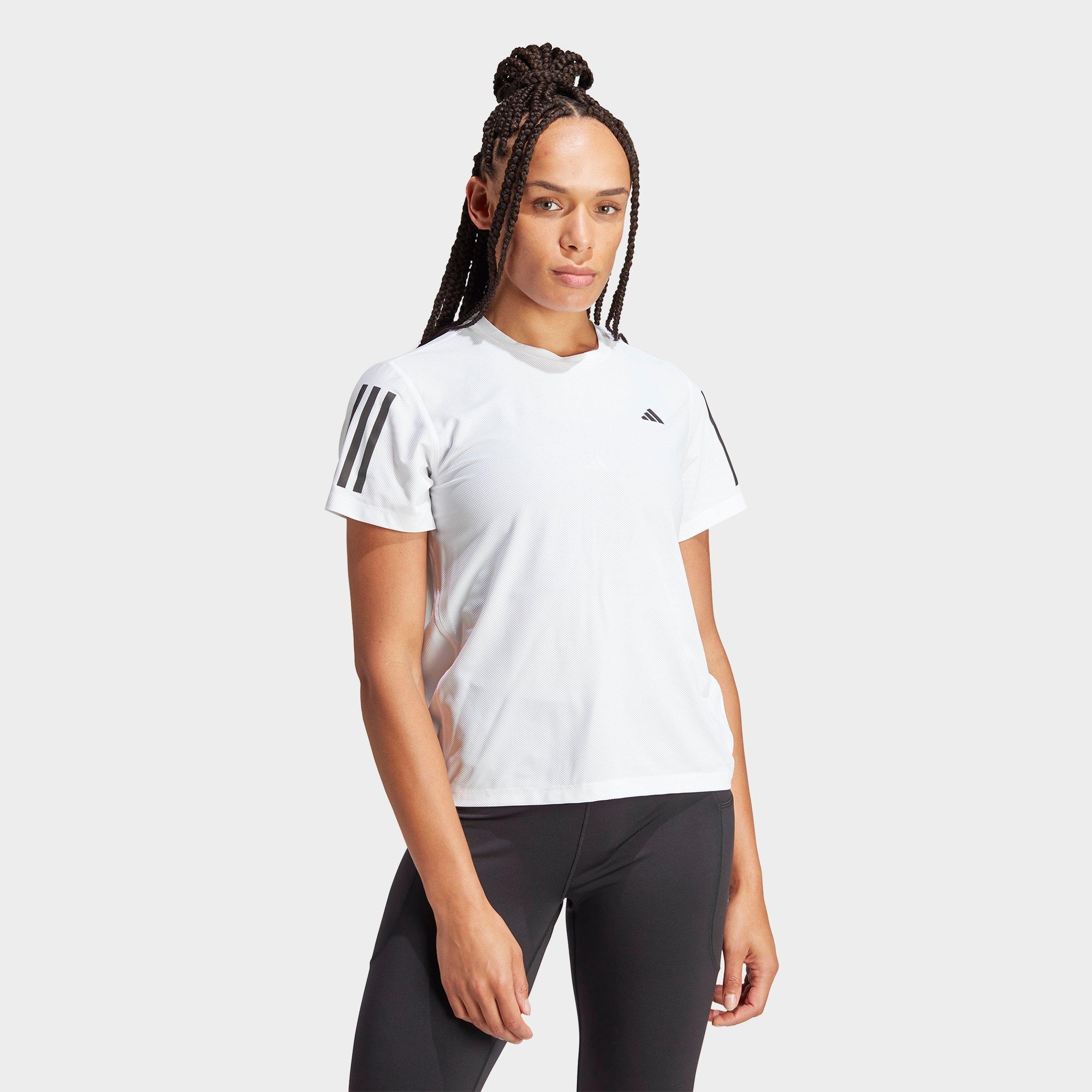 adidas Women's Own The Run T-Shirt in White Size: XS