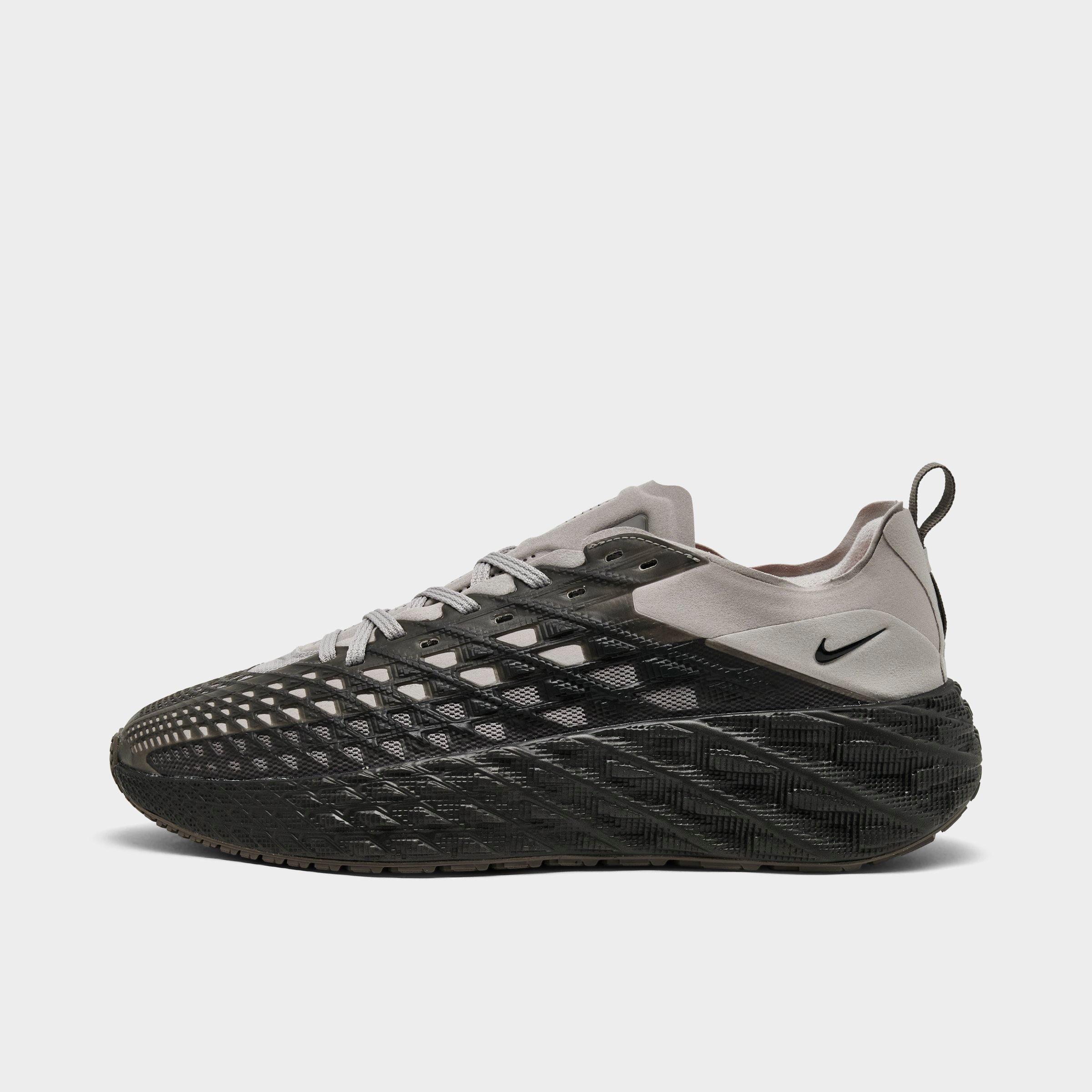 Nike Men's Ava Edge Casual Shoes in College Grey/Dark Smoke Grey/Total Orange Size: 11.0