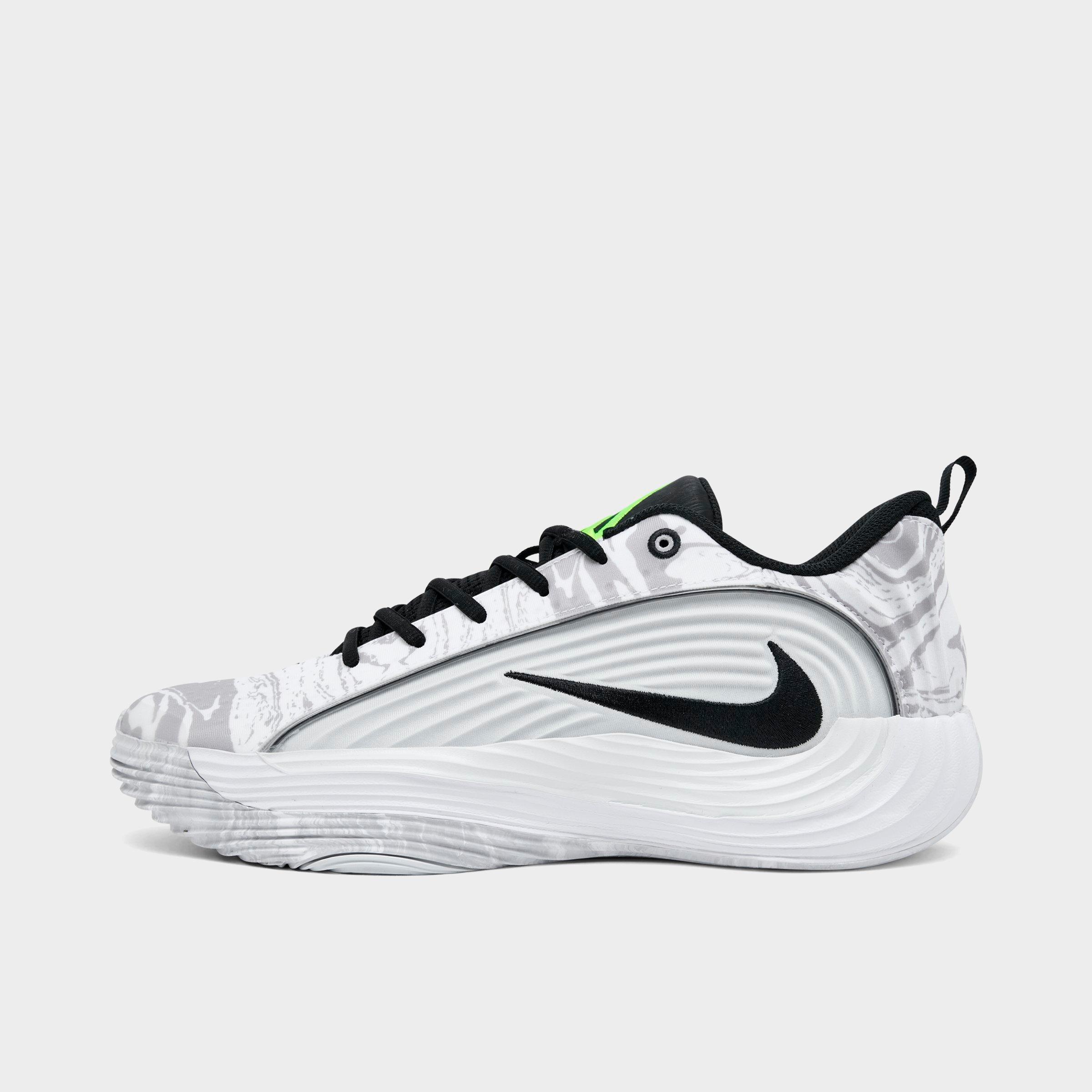 Nike Men's Giannis Immortality 5 Basketball Shoes in White/Off White/Light Smoke Grey Size: 5.5