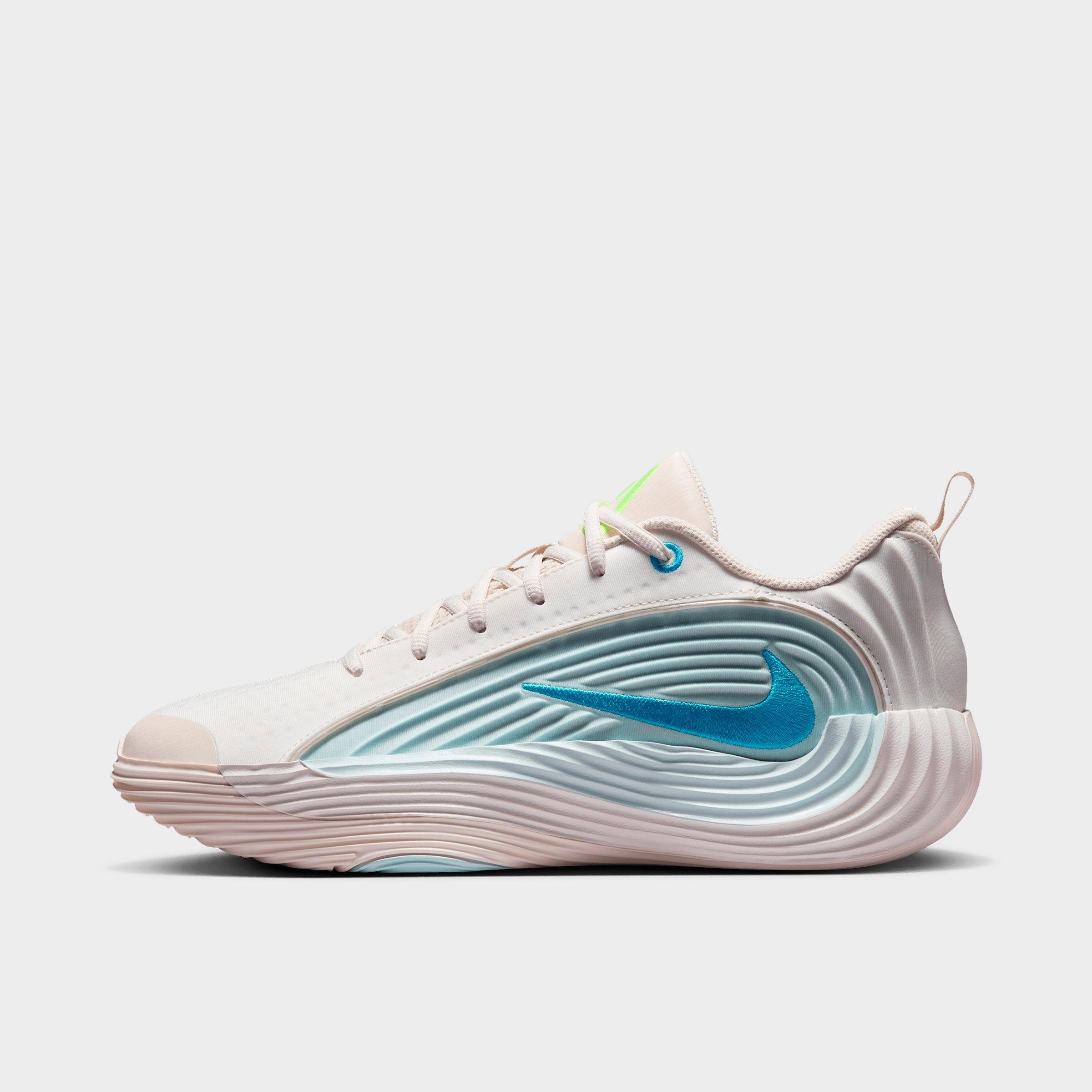 Nike Men's Giannis Immortality 5 Basketball Shoes in Sail/Glacier Blue/Chalk Size: 8.5