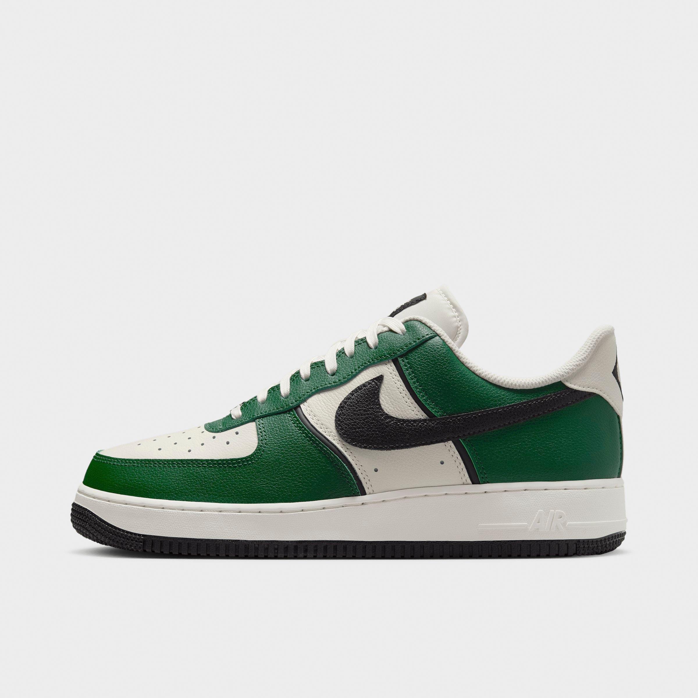 Nike Men's Air Force 1 '07 LV8 Sport Casual Shoes in Fir/Sail/Coconut Milk Size: 12.5