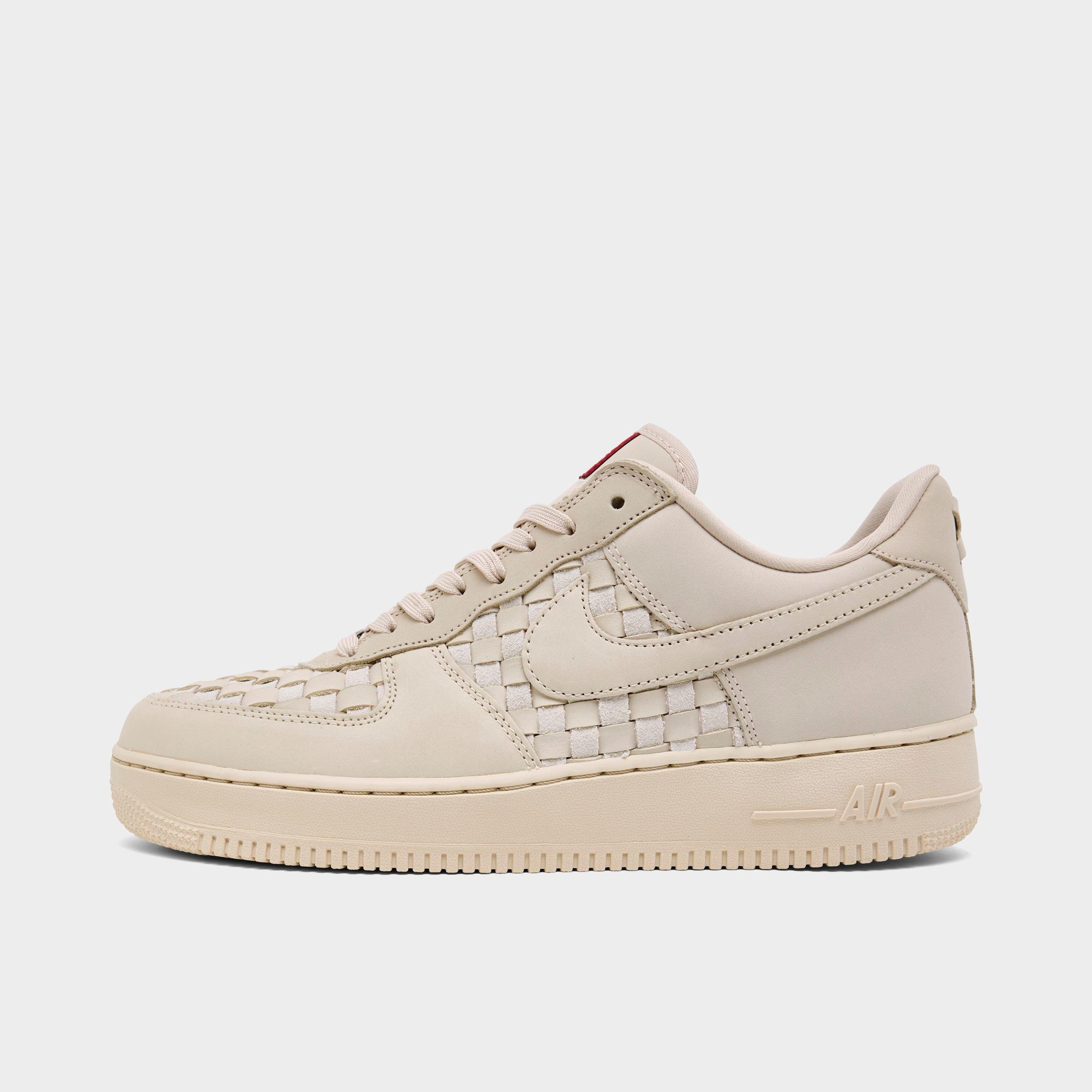 Nike Men's Air Force 1 Low Retro Premium Casual Shoes in Sand Drift/Pale Ivory/Sail Size: 11.0