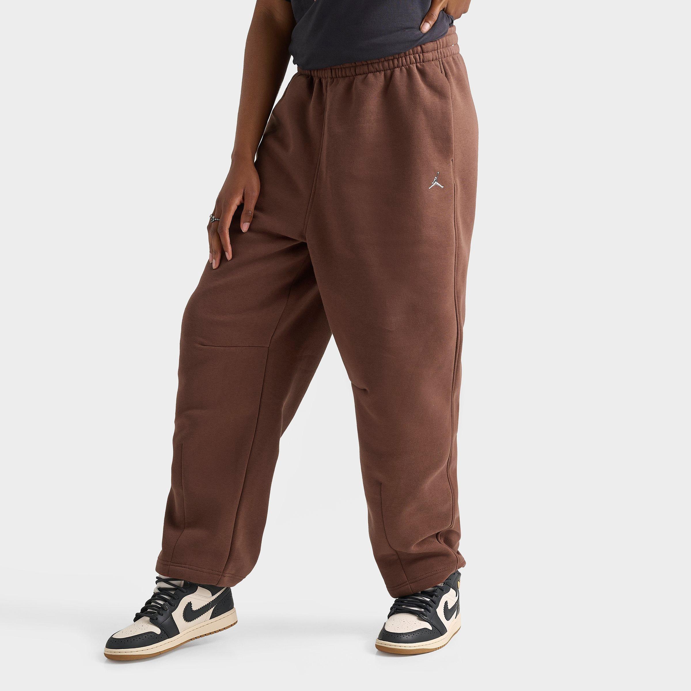 Jordan Women's Brooklyn Wide-Leg Pants in Fauna Brown Size: Large