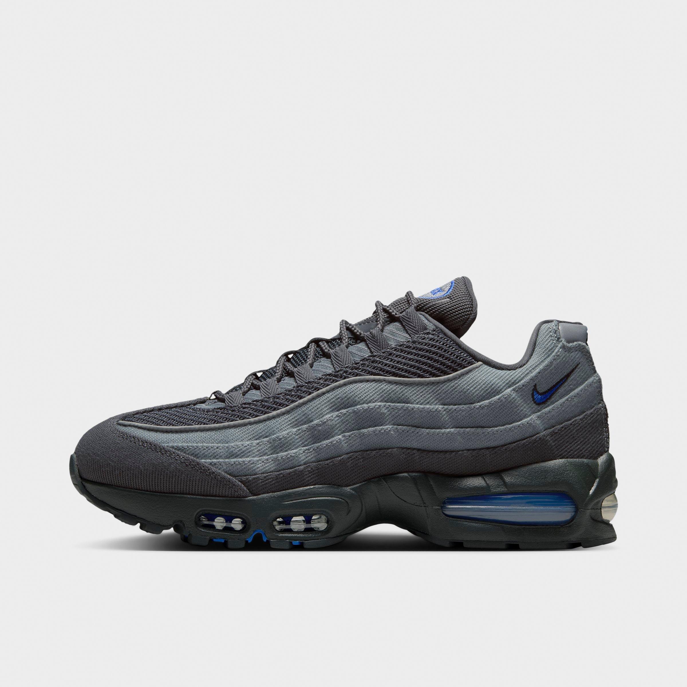 Nike Men's Air Max 95 Big Bubble Casual Shoes in Smoke Grey/Anthracite/Black Size: 7.5