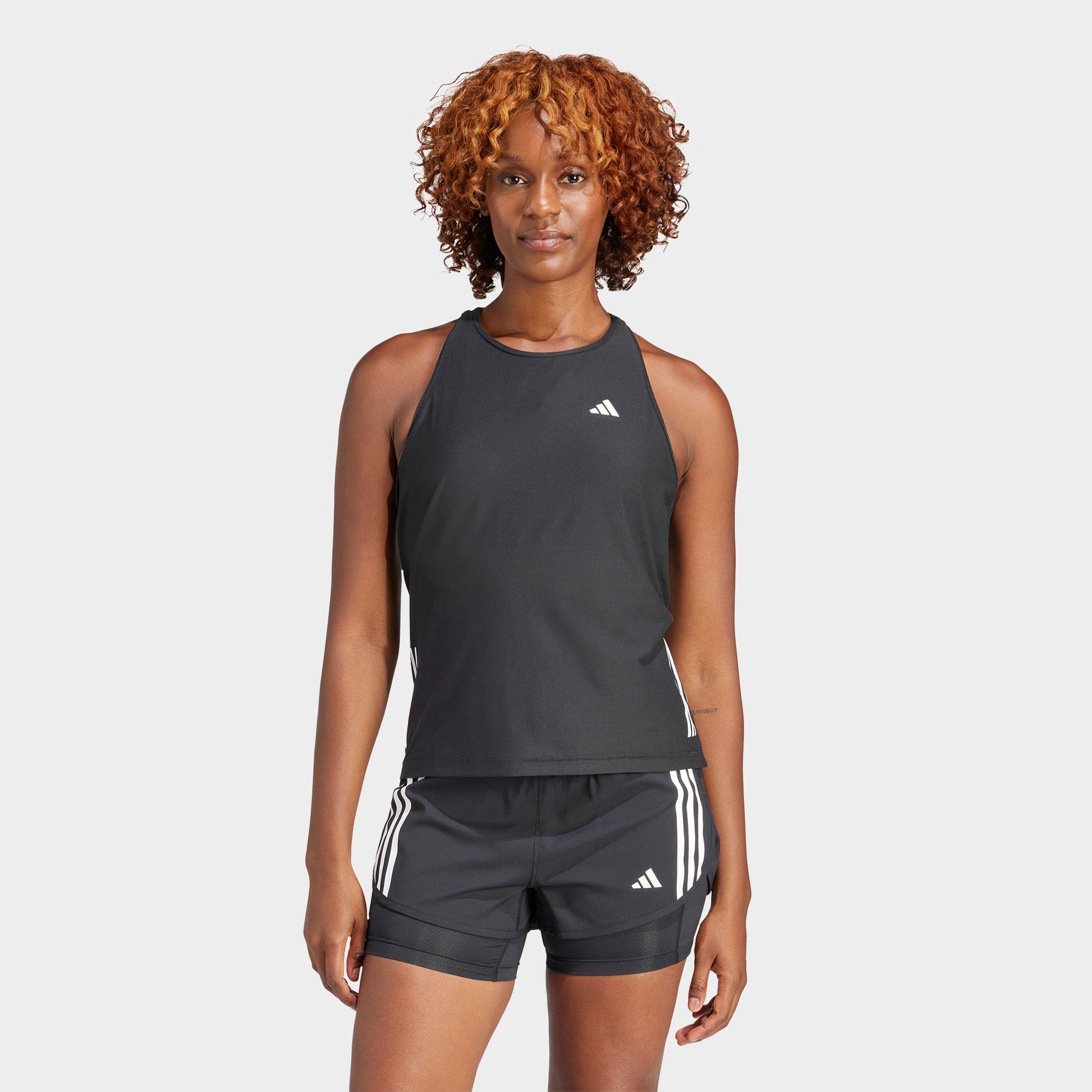 adidas Women's Own The Run Basic Tank Top in Black Size: XS