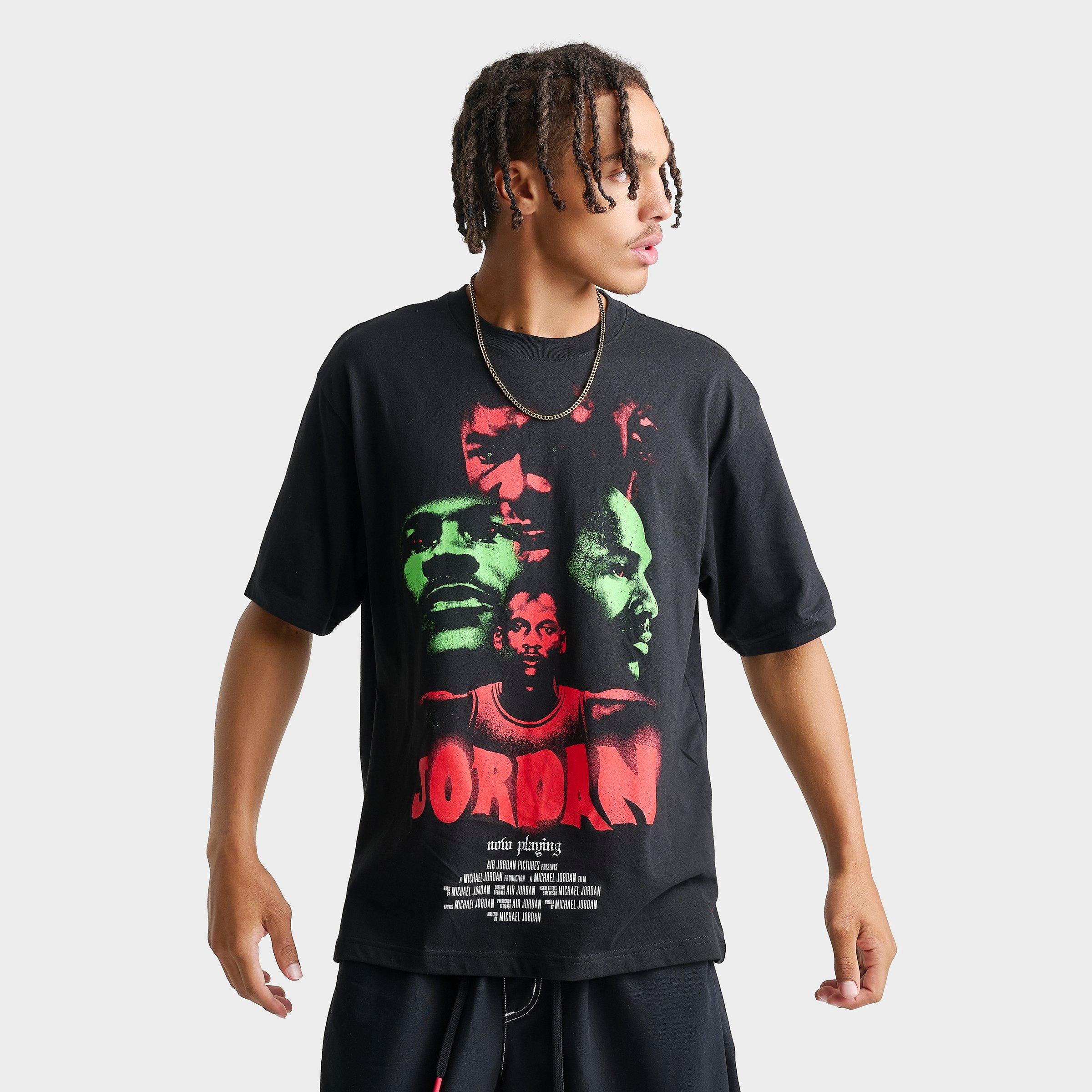 Jordan Men's Brooklyn Movie Graphic T-Shirt in Black Size: Medium