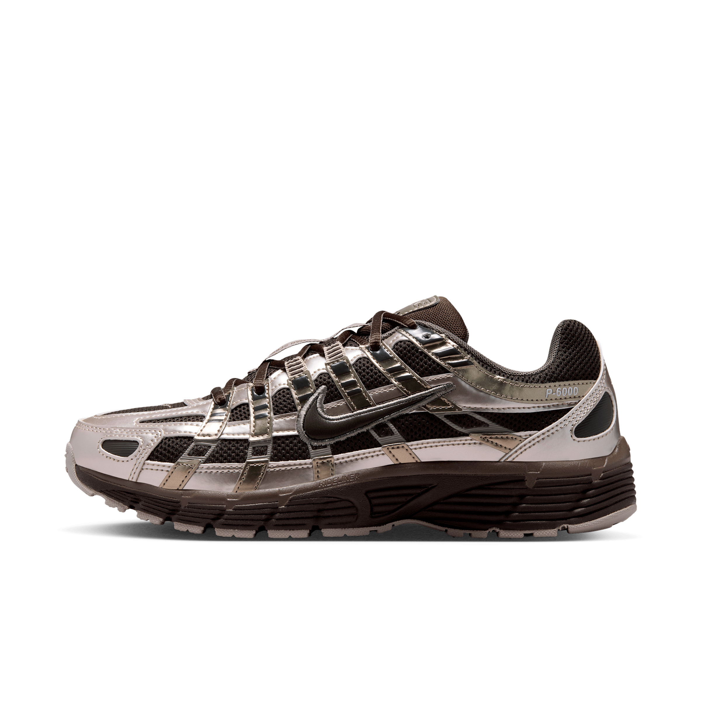 Nike Women's P-6000 Casual Shoes in Velvet Brown/Cream II/Enigma Stone Size: 5.5