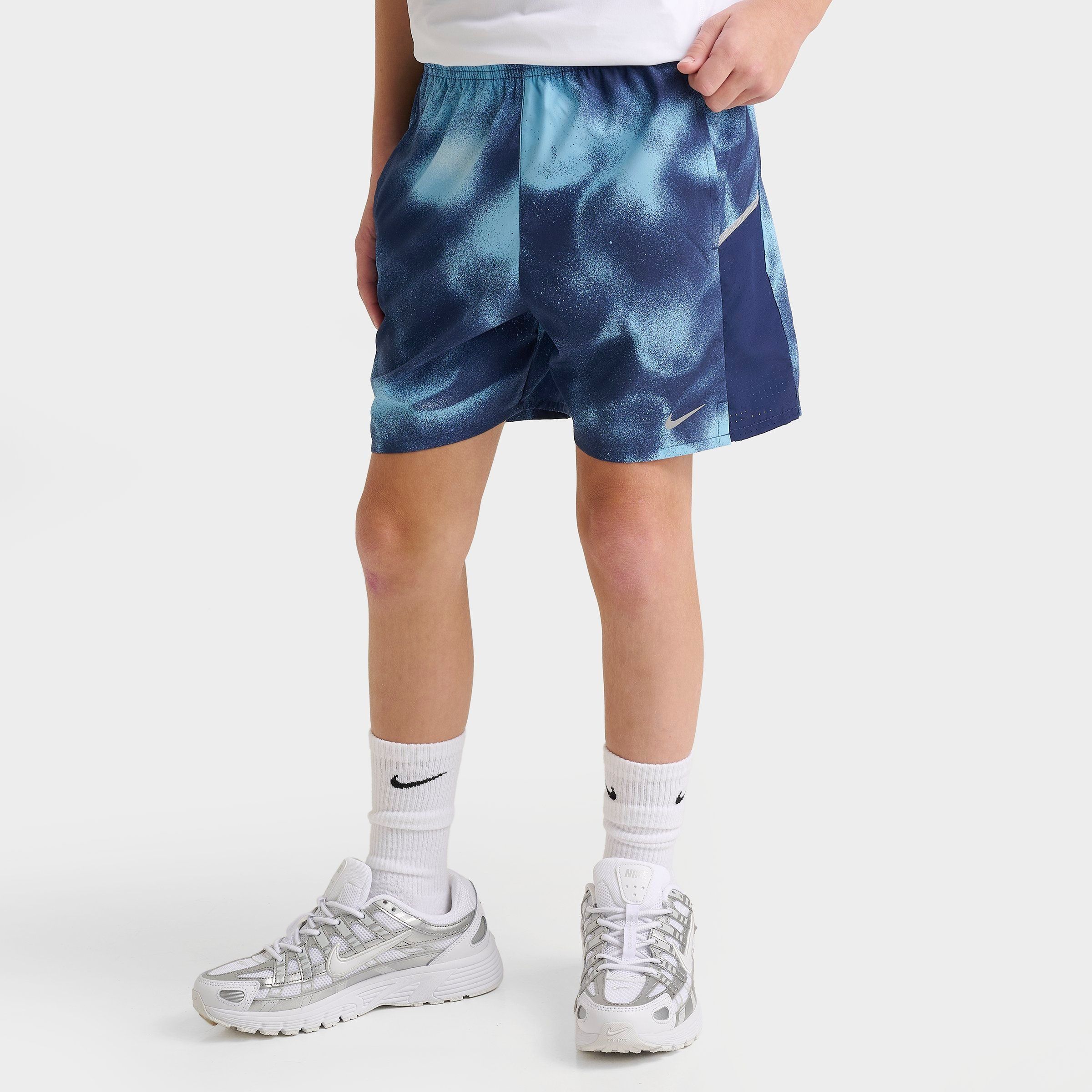 Nike Big Kids Miler Graphic Dri-FIT Training Shorts