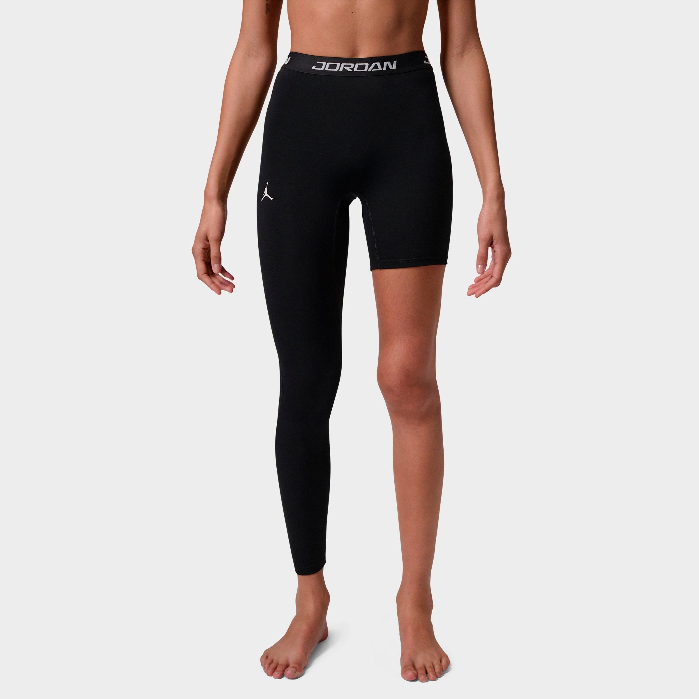Jordan Women's Sport High-Rise Single-Leg Basketball Tights (Right) in Black/White Size: XS