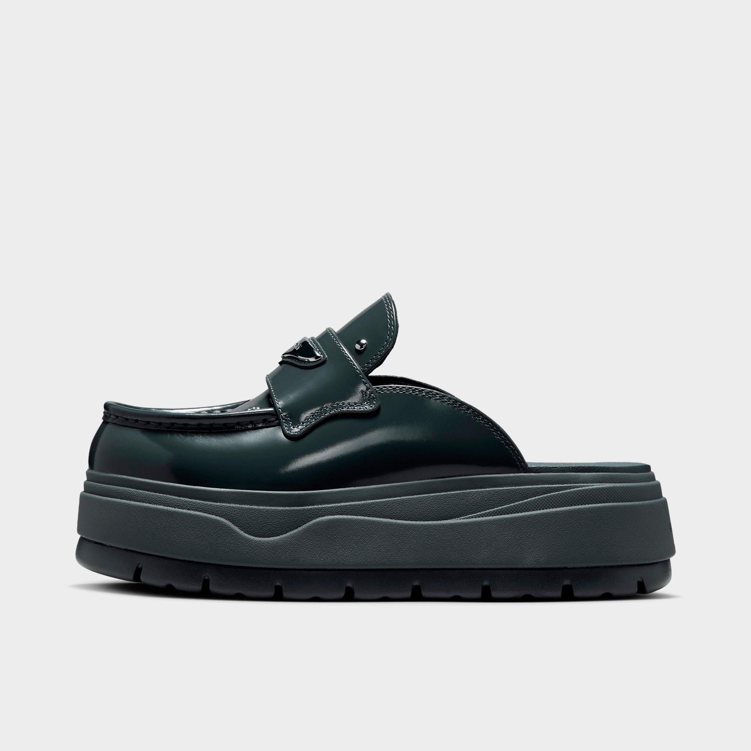 Jordan Women's Air Mule SE Casual Shoes in Anthracite/Metallic Silver Size: 14.0