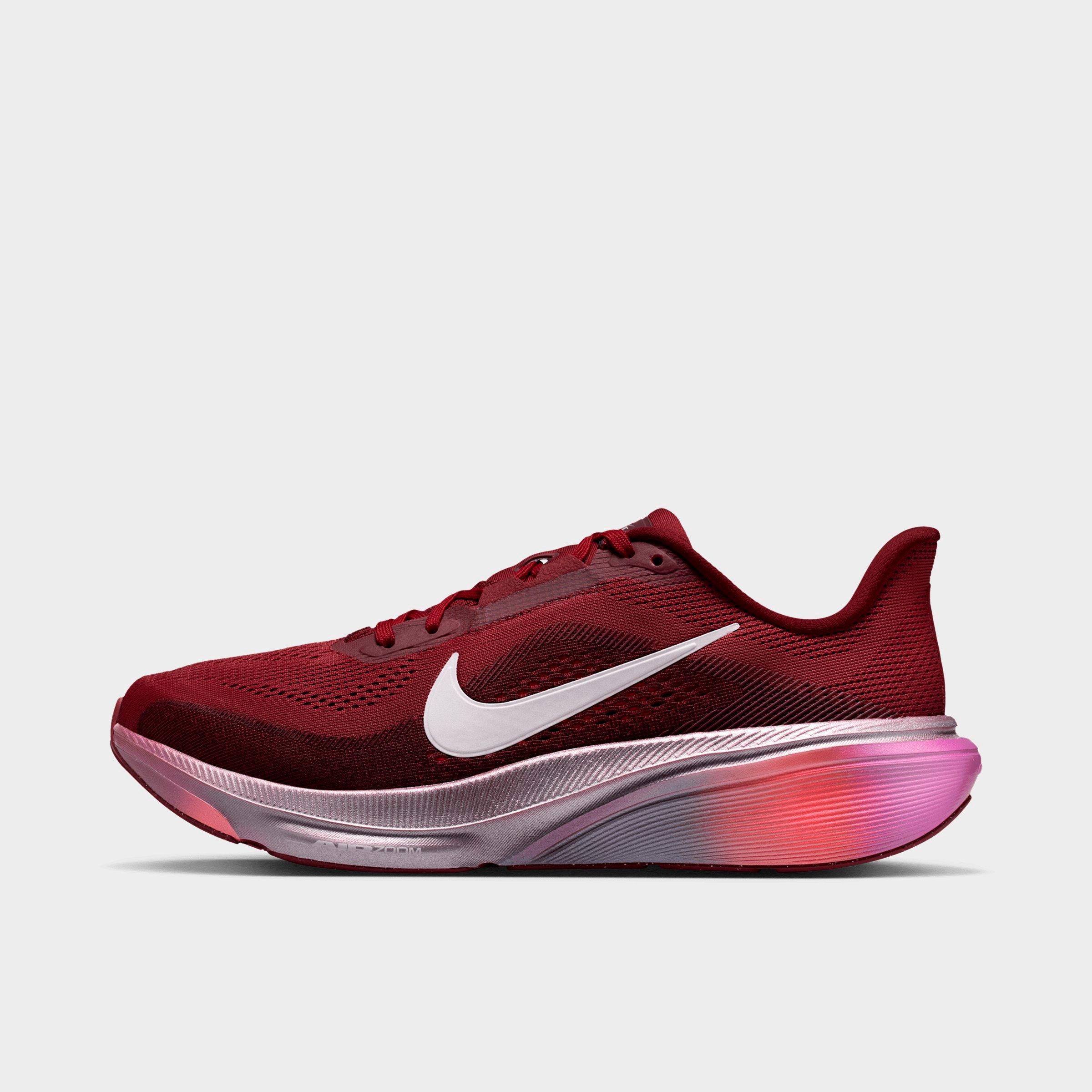 Nike Womens Pegasus 42 SE Running Shoes in Team Red/Atomic Pink/Bordeaux Size: 8.5