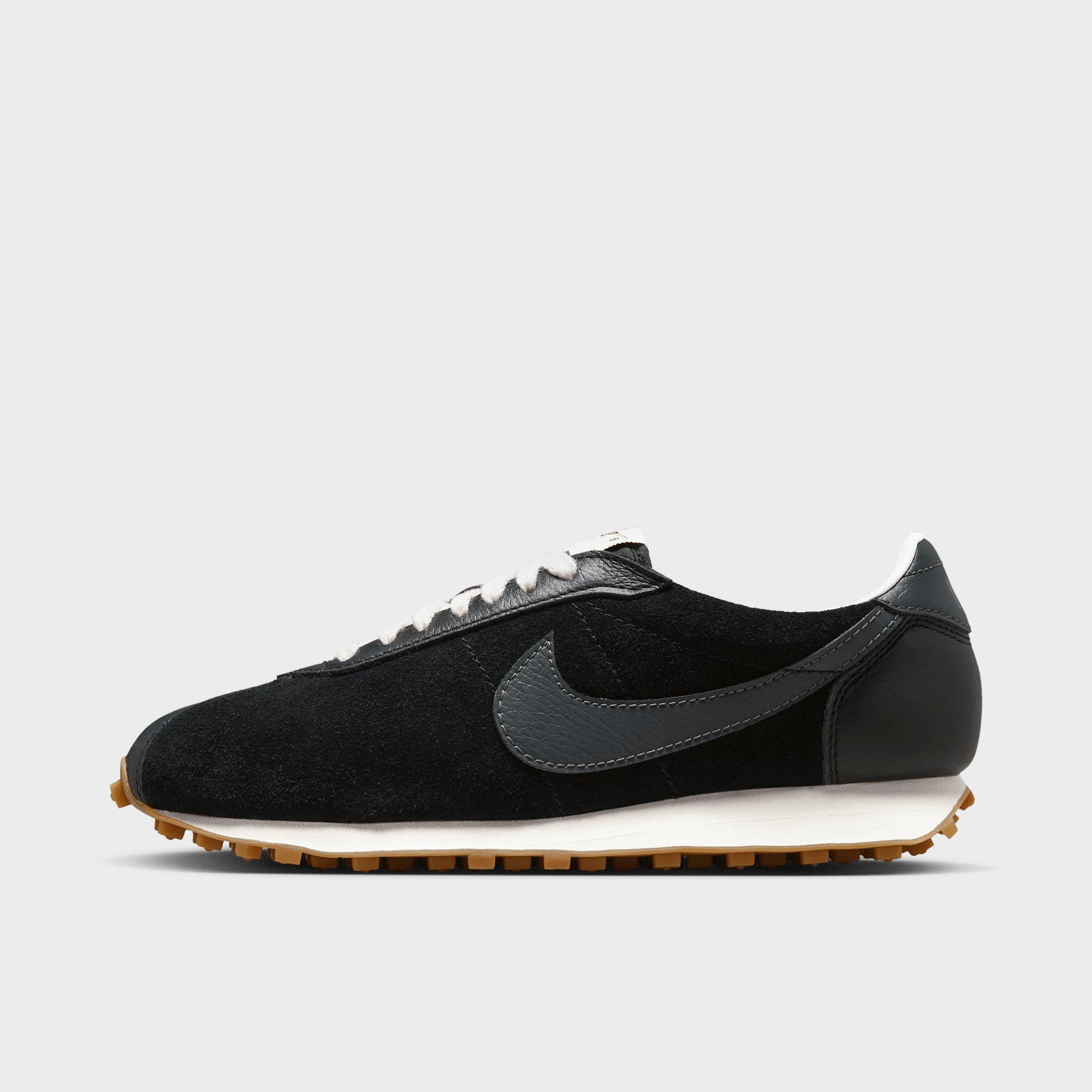 Nike Women's LD-1000 Suede Casual Shoes in Black/Sail/Gum Light Brown Size: 11.0