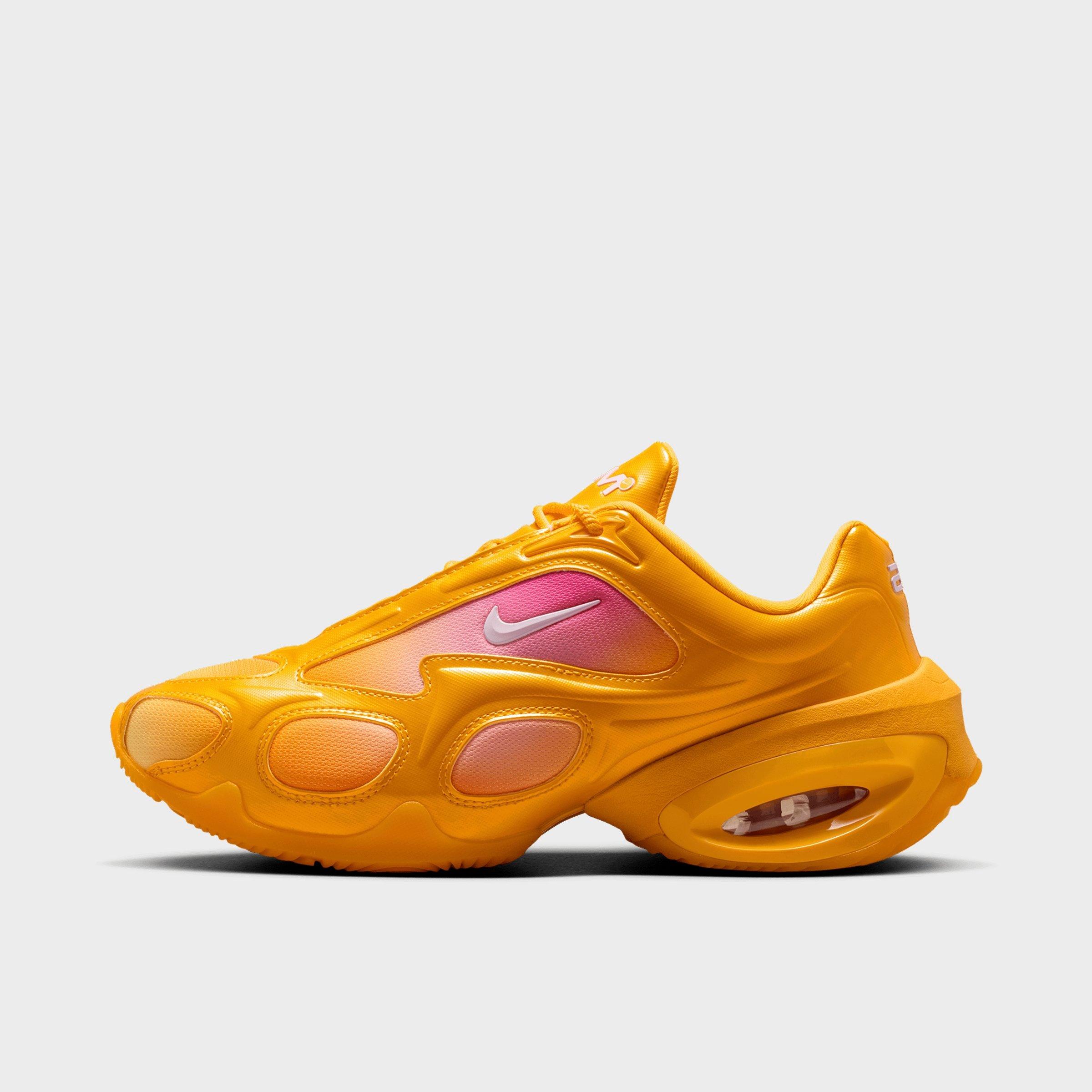 Nike Women's Air Max Muse Casual Shoes in University Gold-Color/Metallic Gold Size: 8.5