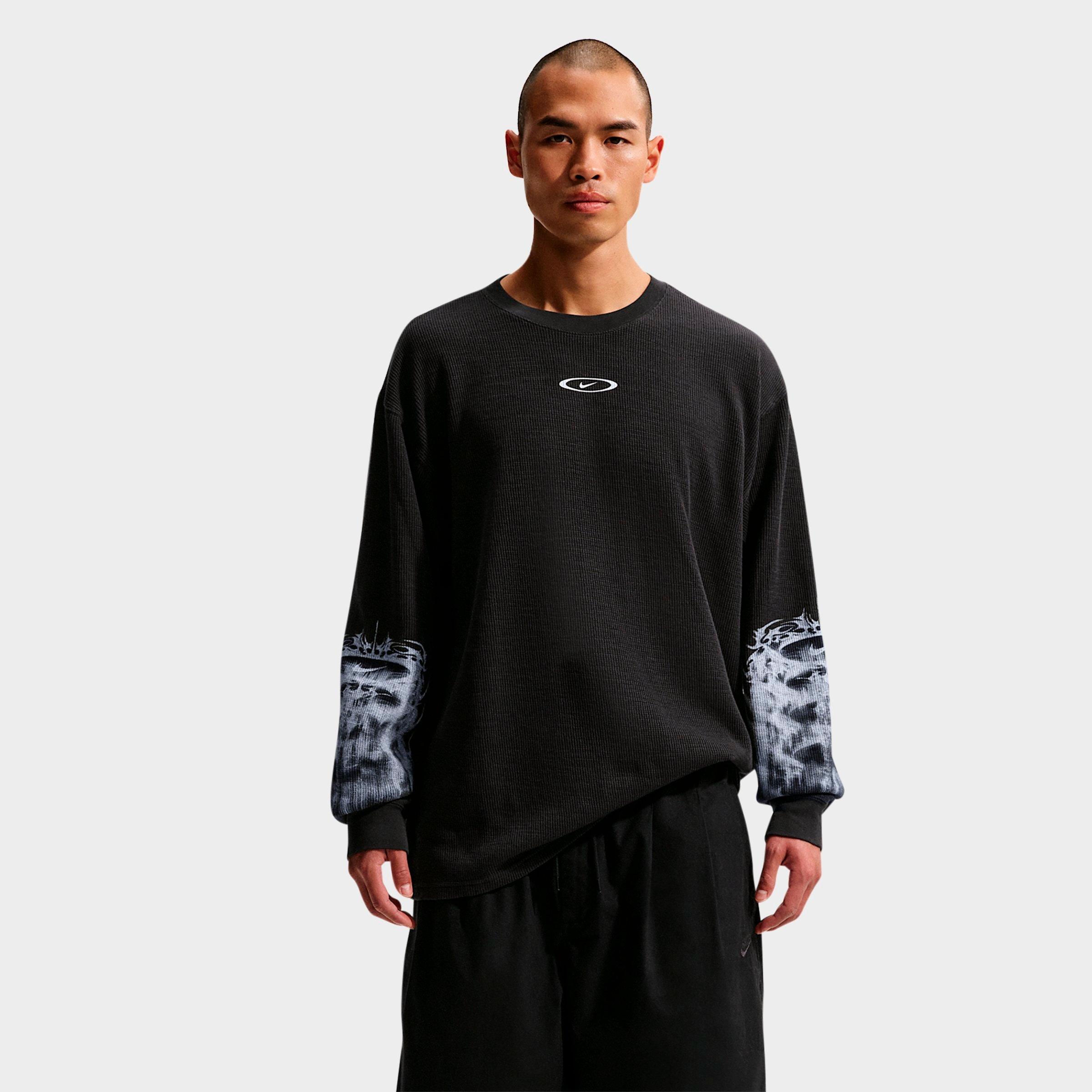 Nike Men's Sportswear Lightning Graphic Long-Sleeve Thermal Shirt