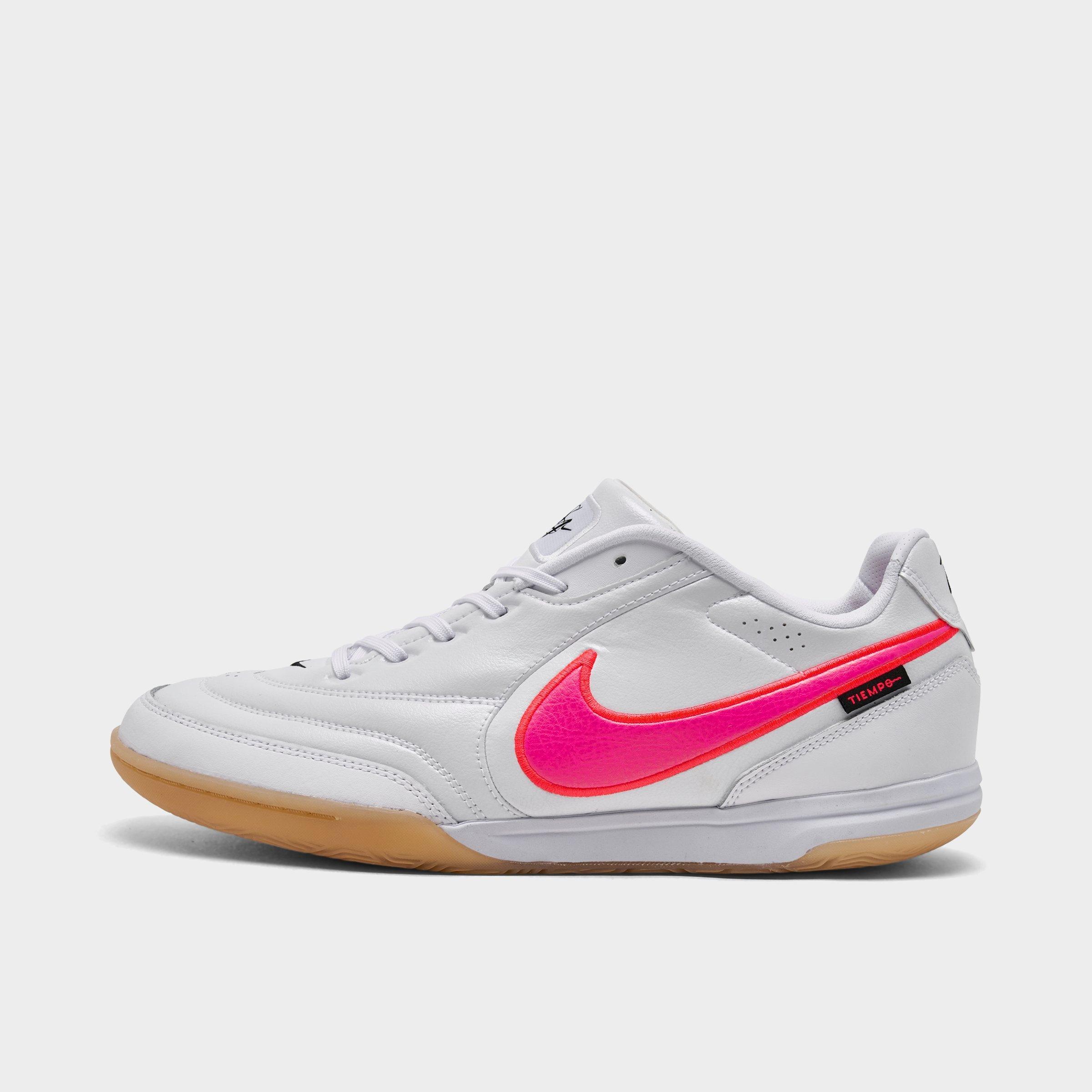 Nike Men's Tiempo Streetgato PRM Indoor/Court Low-Top Soccer Shoes in Black Size: 12.0