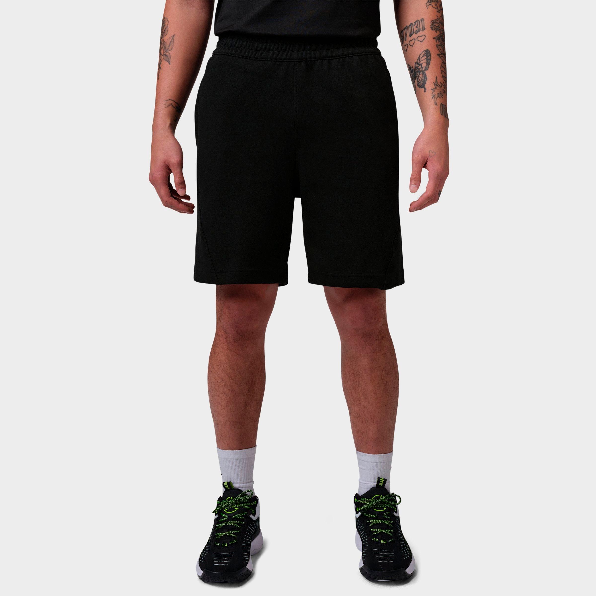 Jordan Men's Sport Hoop Fleece Shorts in Black/Clear Size: Small