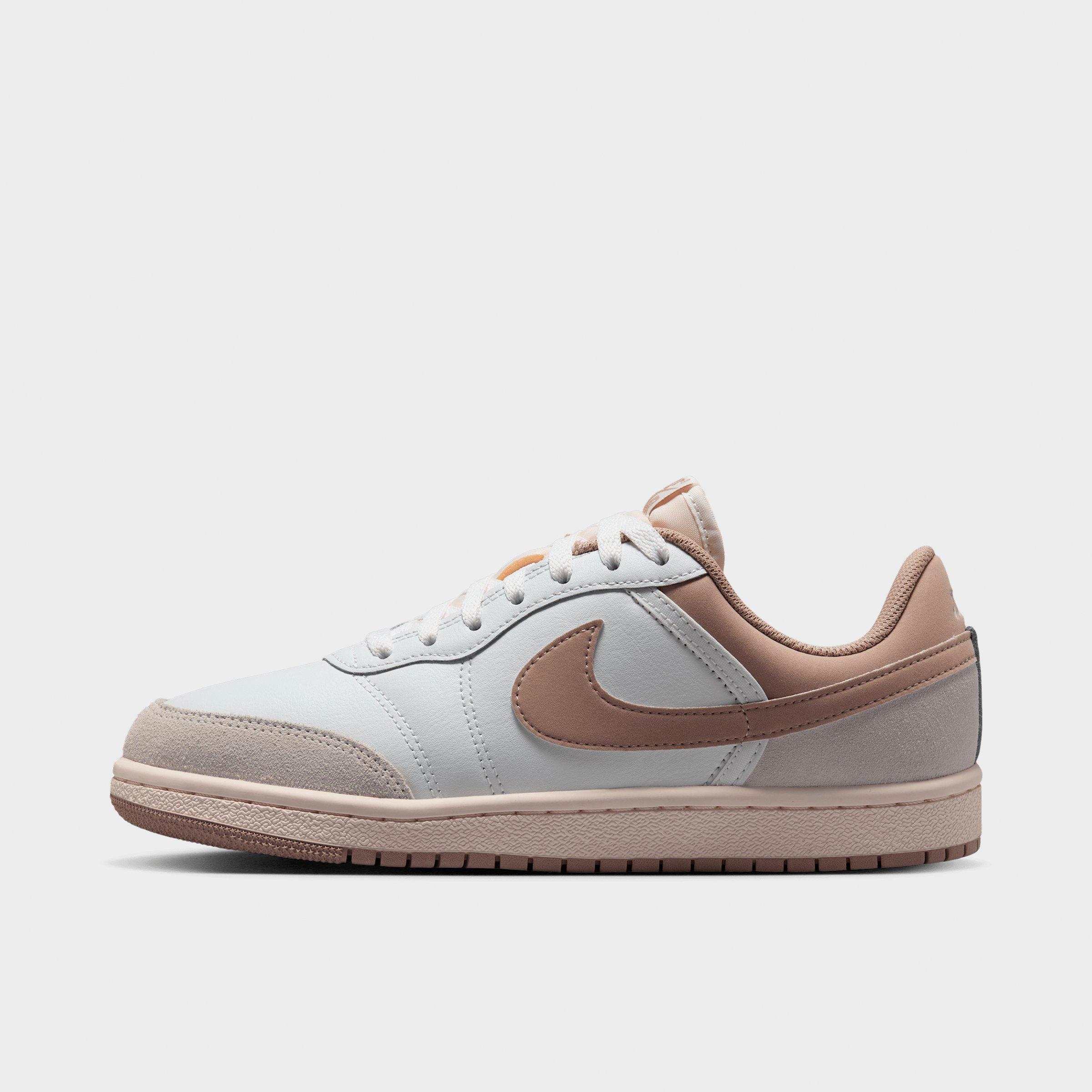 Jordan Women's Air Skyline Low Casual Shoes in Summit White/Sail/Legend Medium Brown Size: 9.5