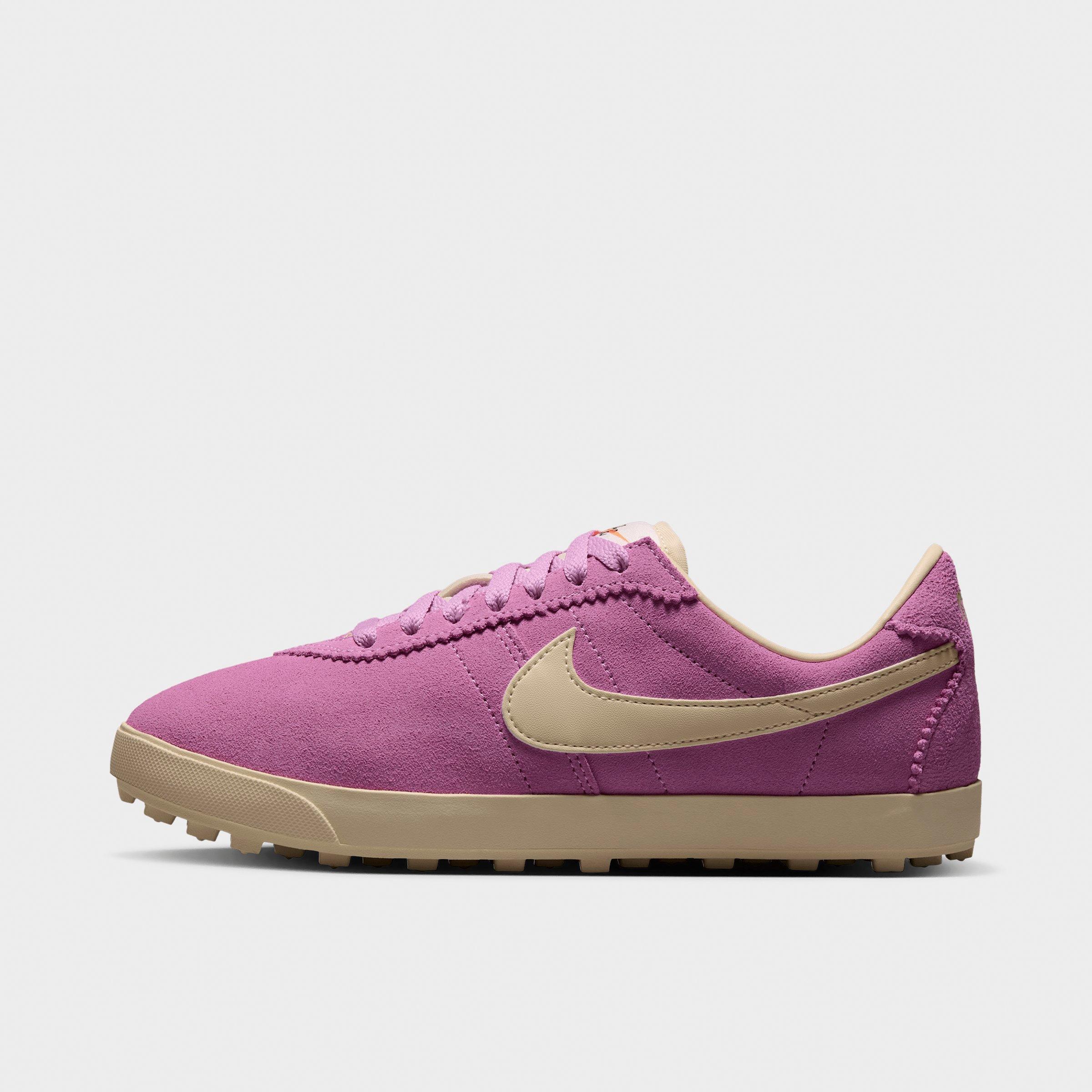 Nike Women's Astrograbber Suede Casual Shoes in Light Magenta/Sail/Muslin Size: 5.5