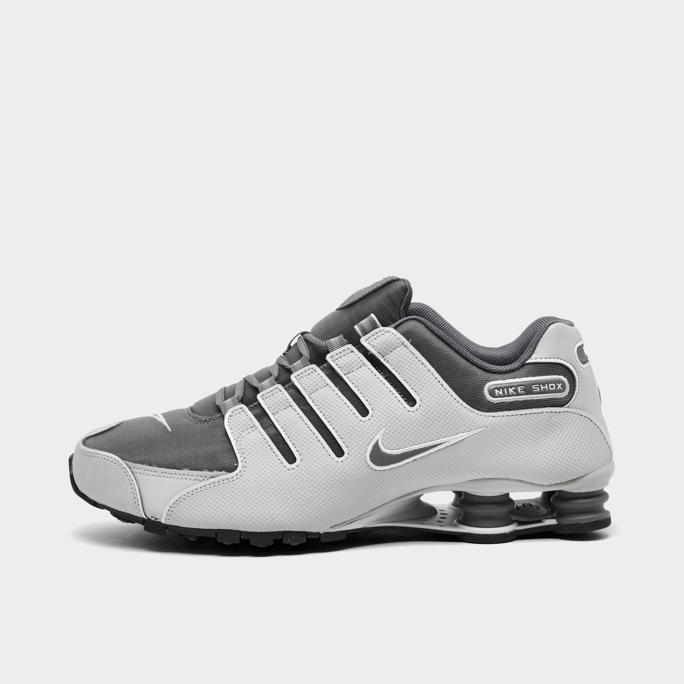 Nike Men's Shox NZ Casual Shoes in Smoke Grey Fog Size: 13.0