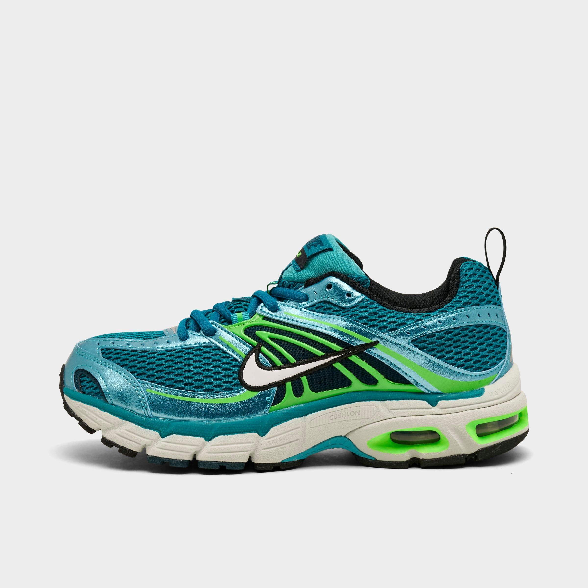 Nike Big Kids Air Max Moto 2K Casual Shoes in Bright Spruce/White/Dusty Cactus Size: 4.5