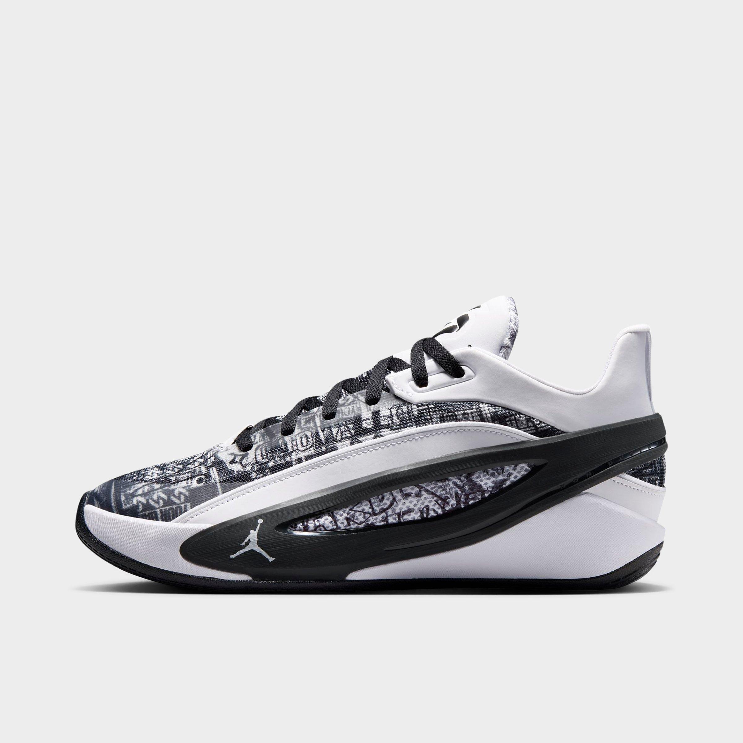 Jordan Men's Luka 5 Basketball Shoes in White/Black Size: 9.0