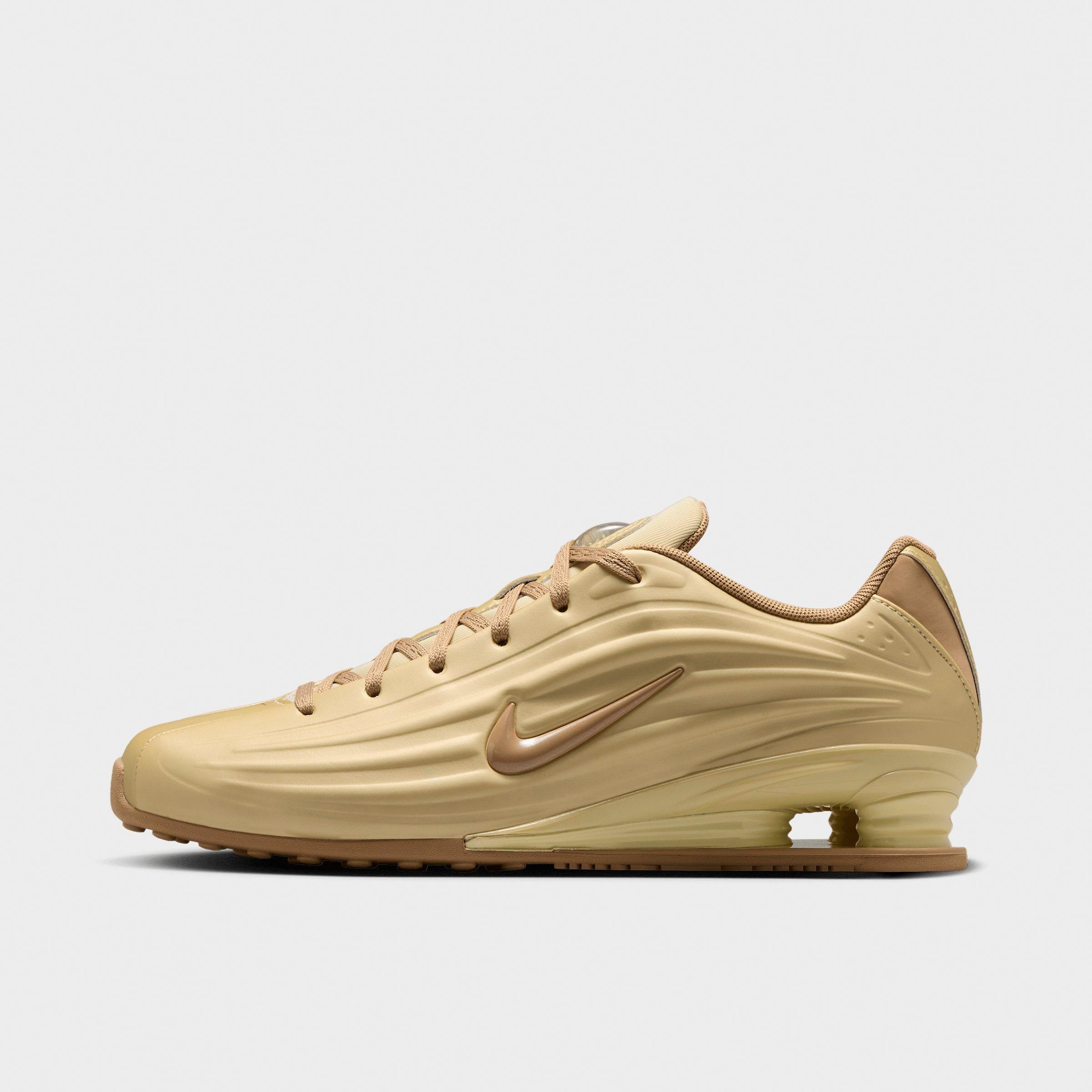 Nike Women's Shox Z Casual Shoes in Light Khaki/Metallic Gold/British Khaki Size: 5.5