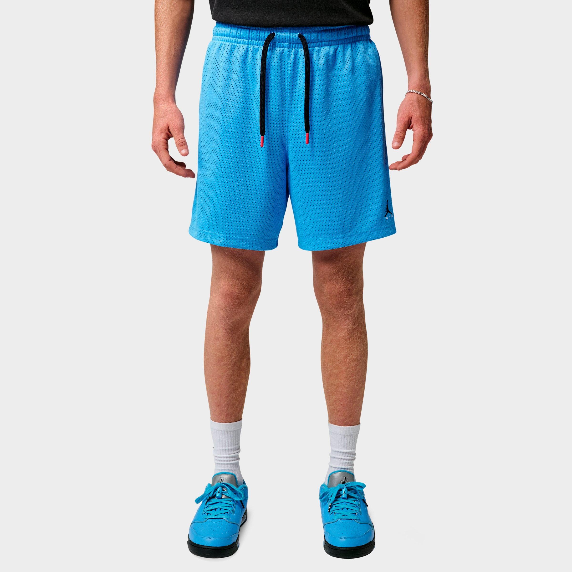 Jordan Men's Brooklyn Champ Mesh Basketball Shorts in University Blue/Black Size: Medium