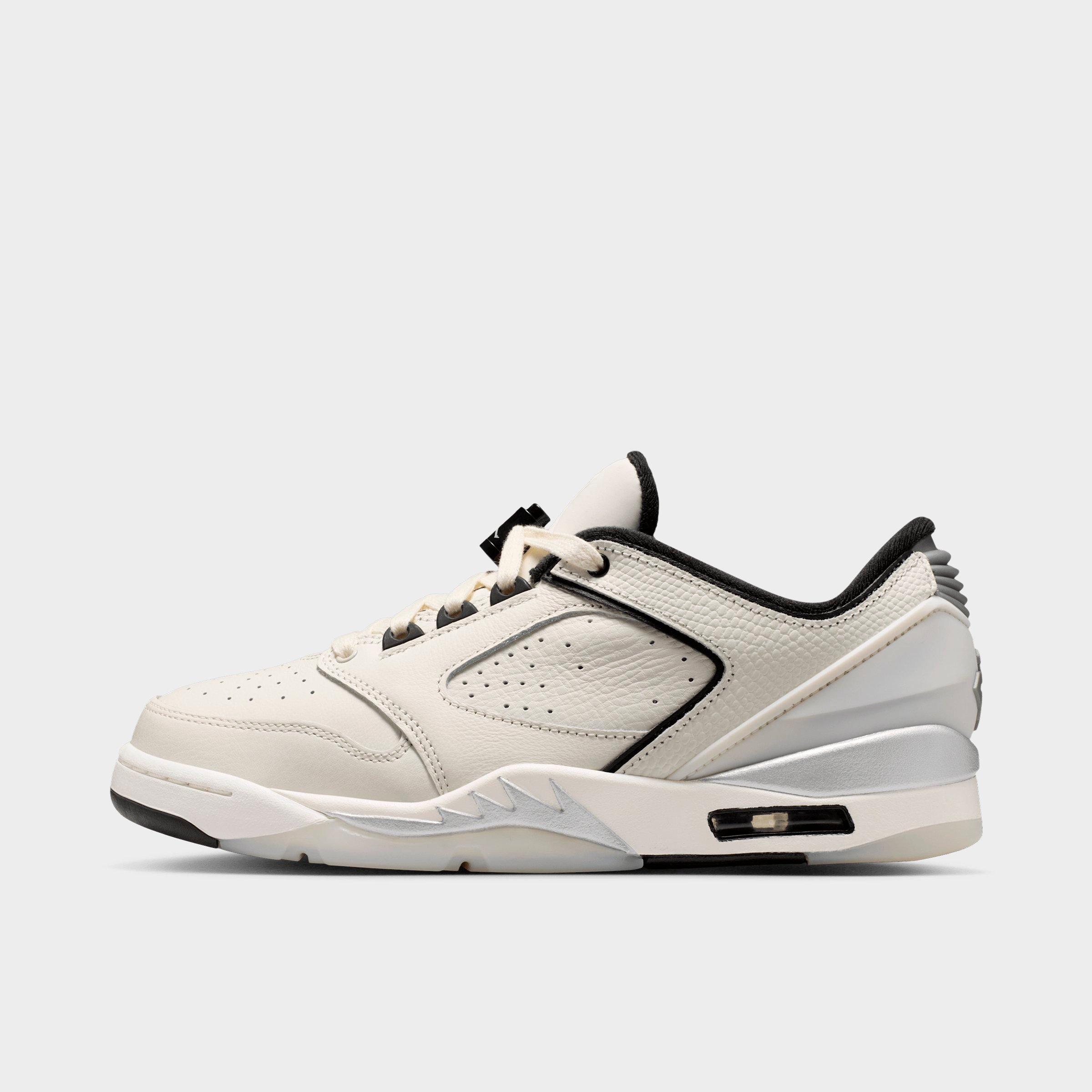 Jordan Women's Sixty Plus Low Casual Shoes in Sail/Black/Swan Size: 9.0