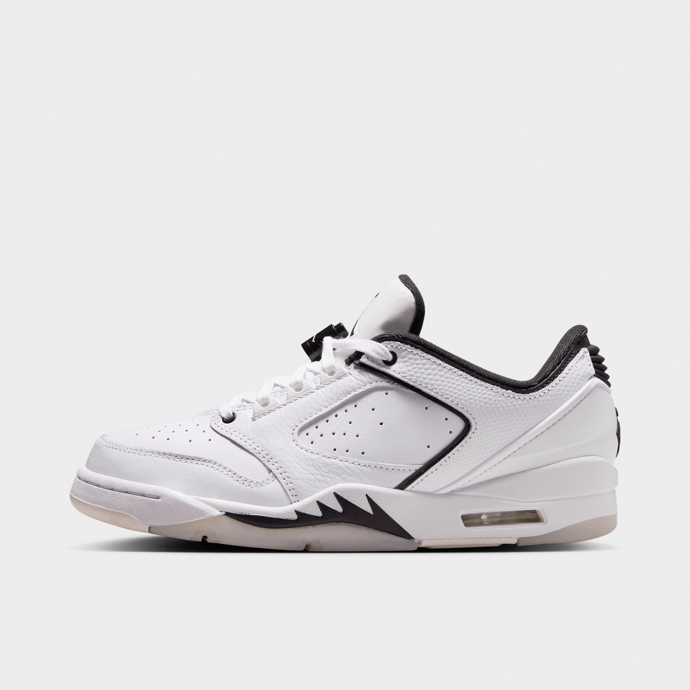 Jordan Women's Sixty Plus Low Casual Shoes in White/Chalk/Black Size: 12.0