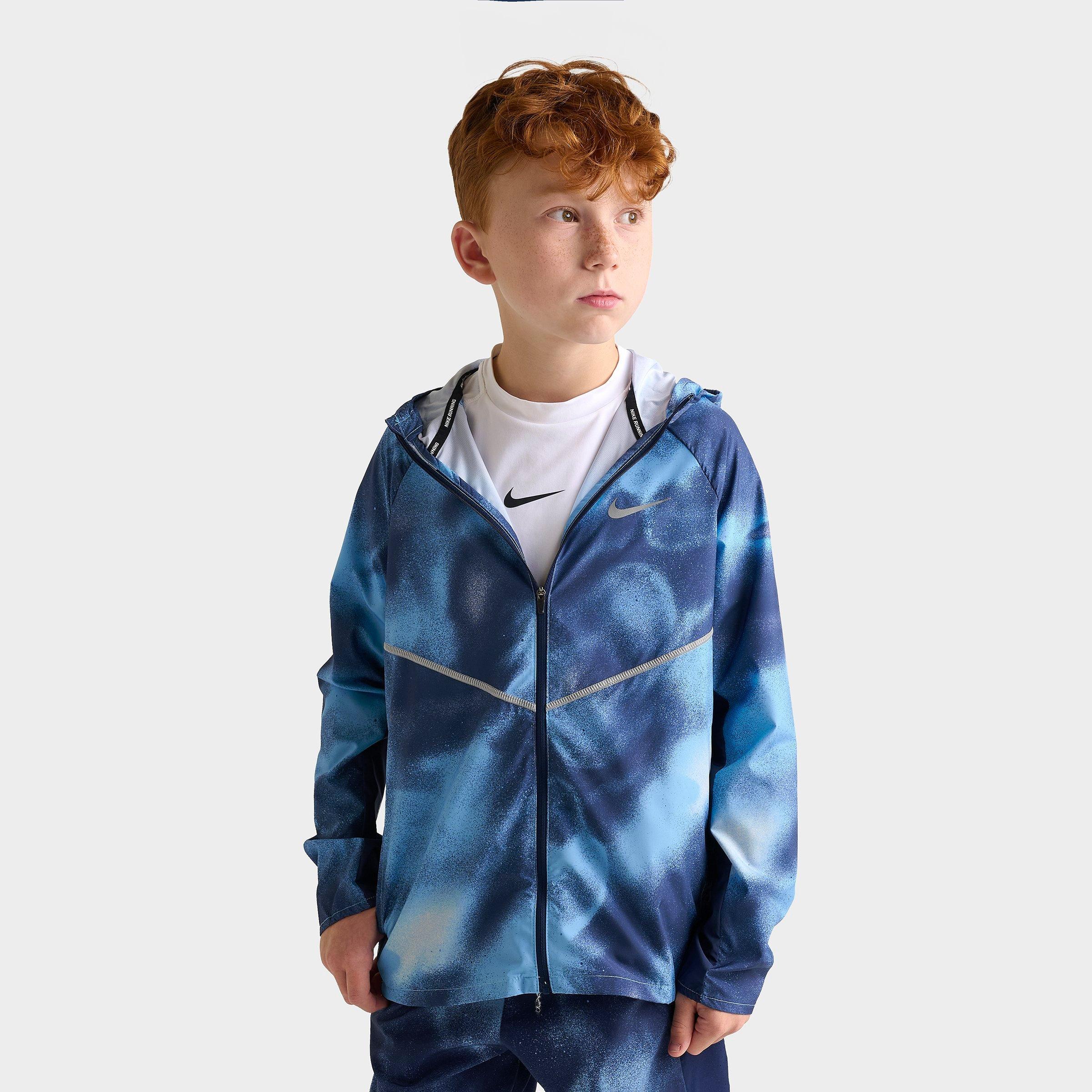 Nike Big Kids Miler Full-Zip Training Jacket