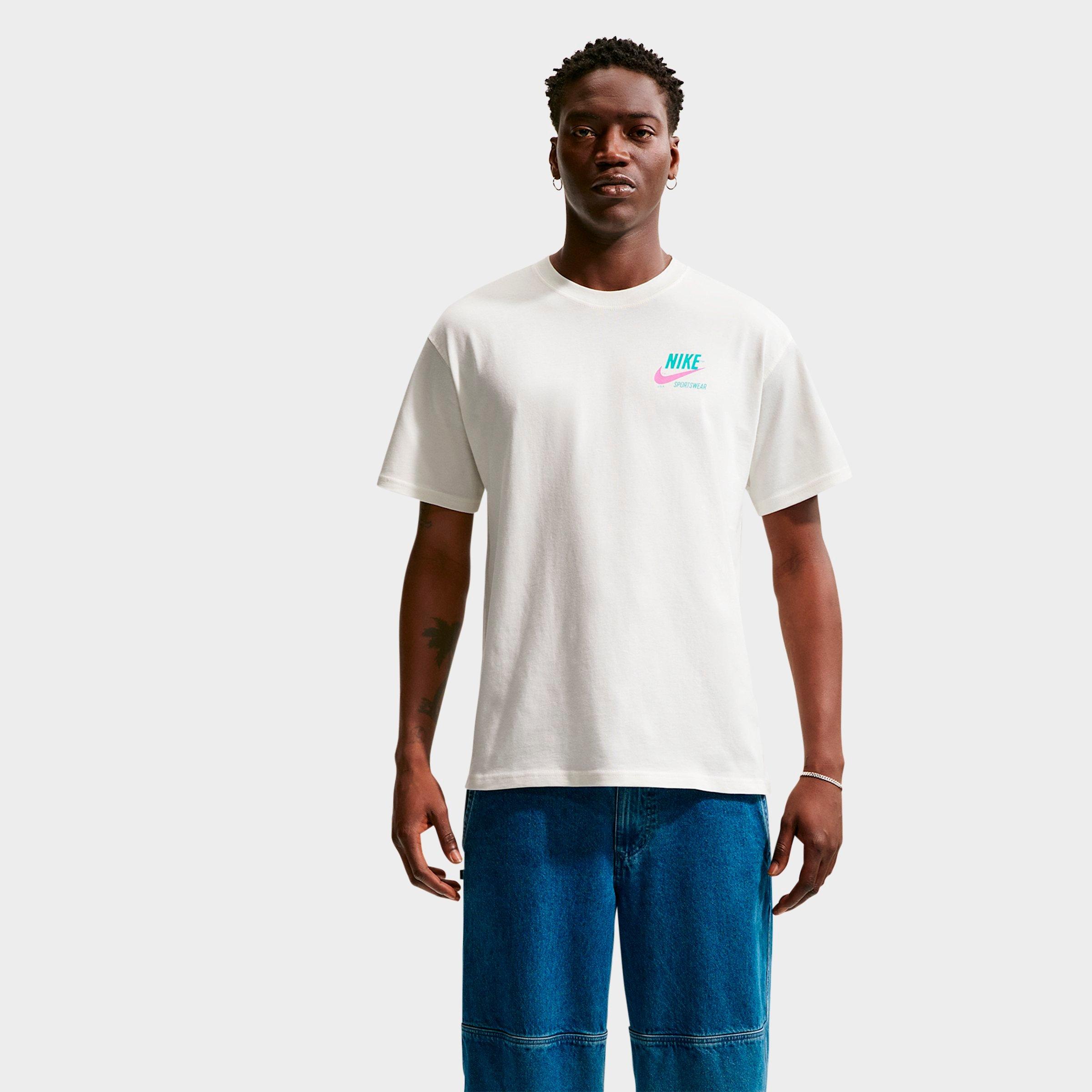 Nike Men's Sportswear Surf House Graphic T-Shirt in Sail Size: Medium