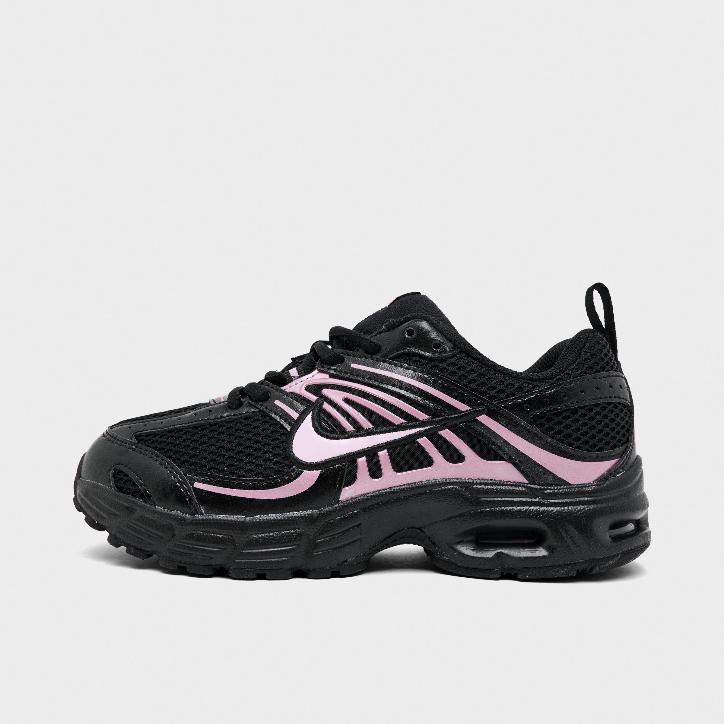 Nike Little Kids Air Max Moto 2K Casual Shoes in Black/Pink Foam/Pink Size: 1.0