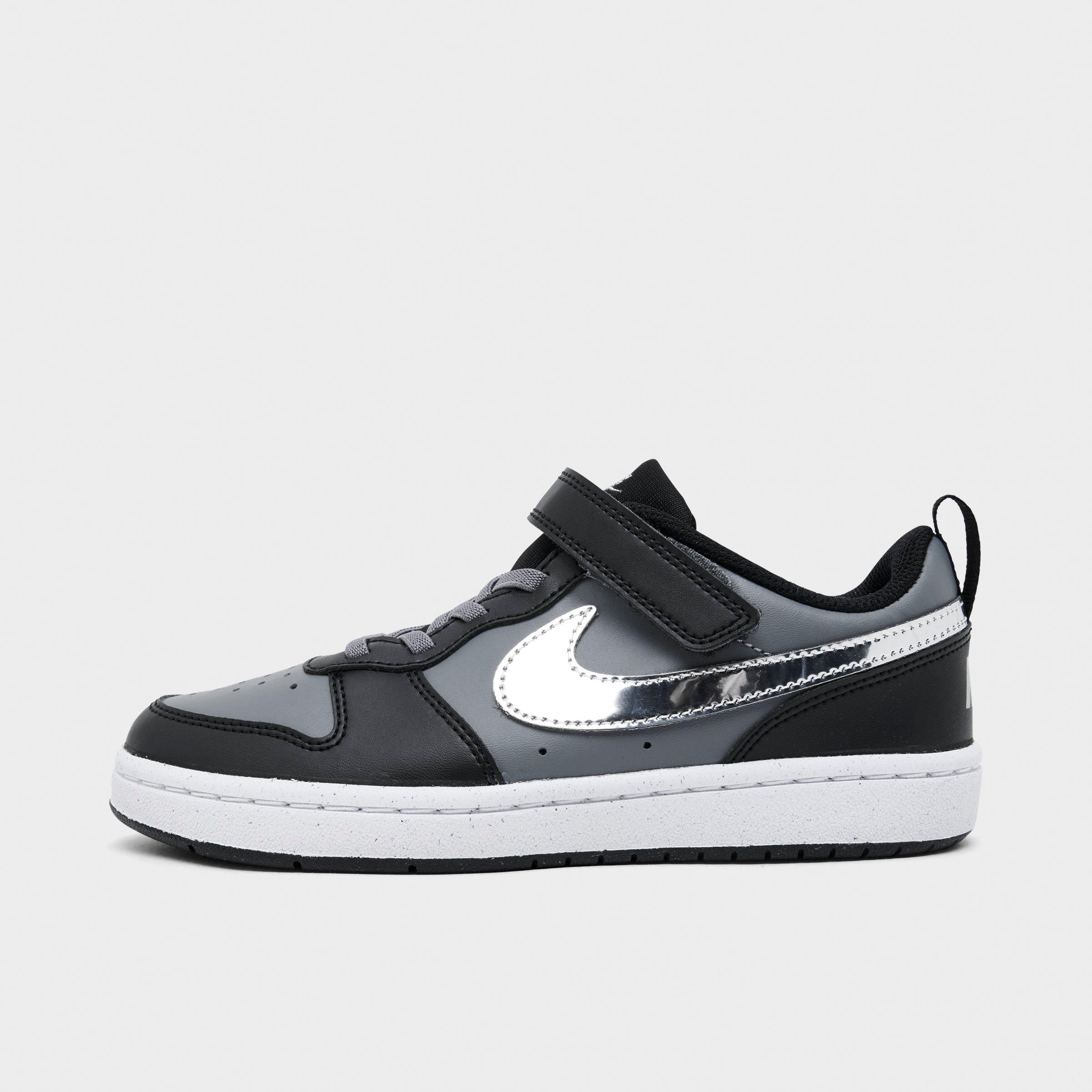 Nike Little Kids Court Borough Low Recraft Stretch Lace Casual Shoes