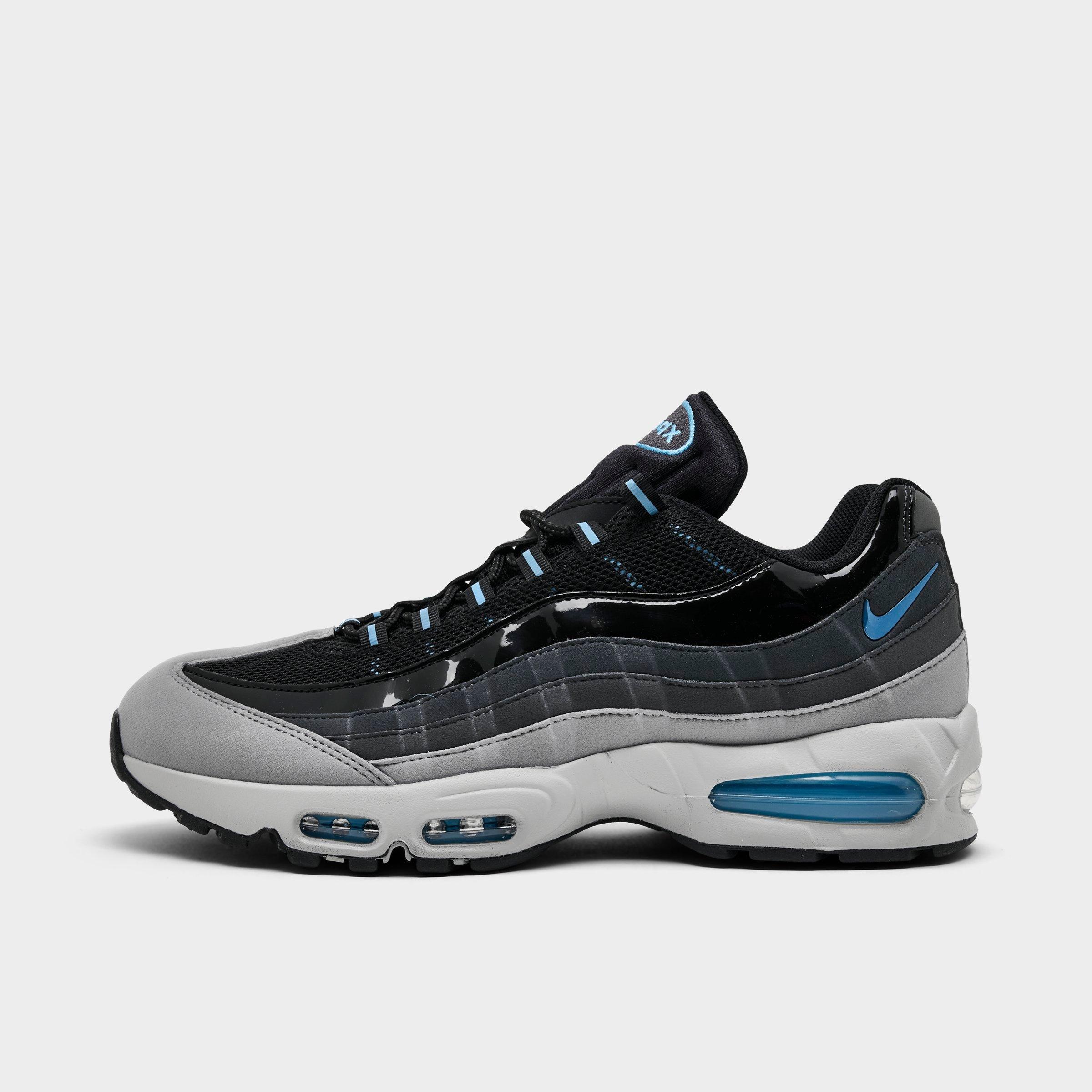 Nike Men's Air Max 95 Big Bubble Casual Shoes in Black/Grey Fog/Anthracite Size: 8.5