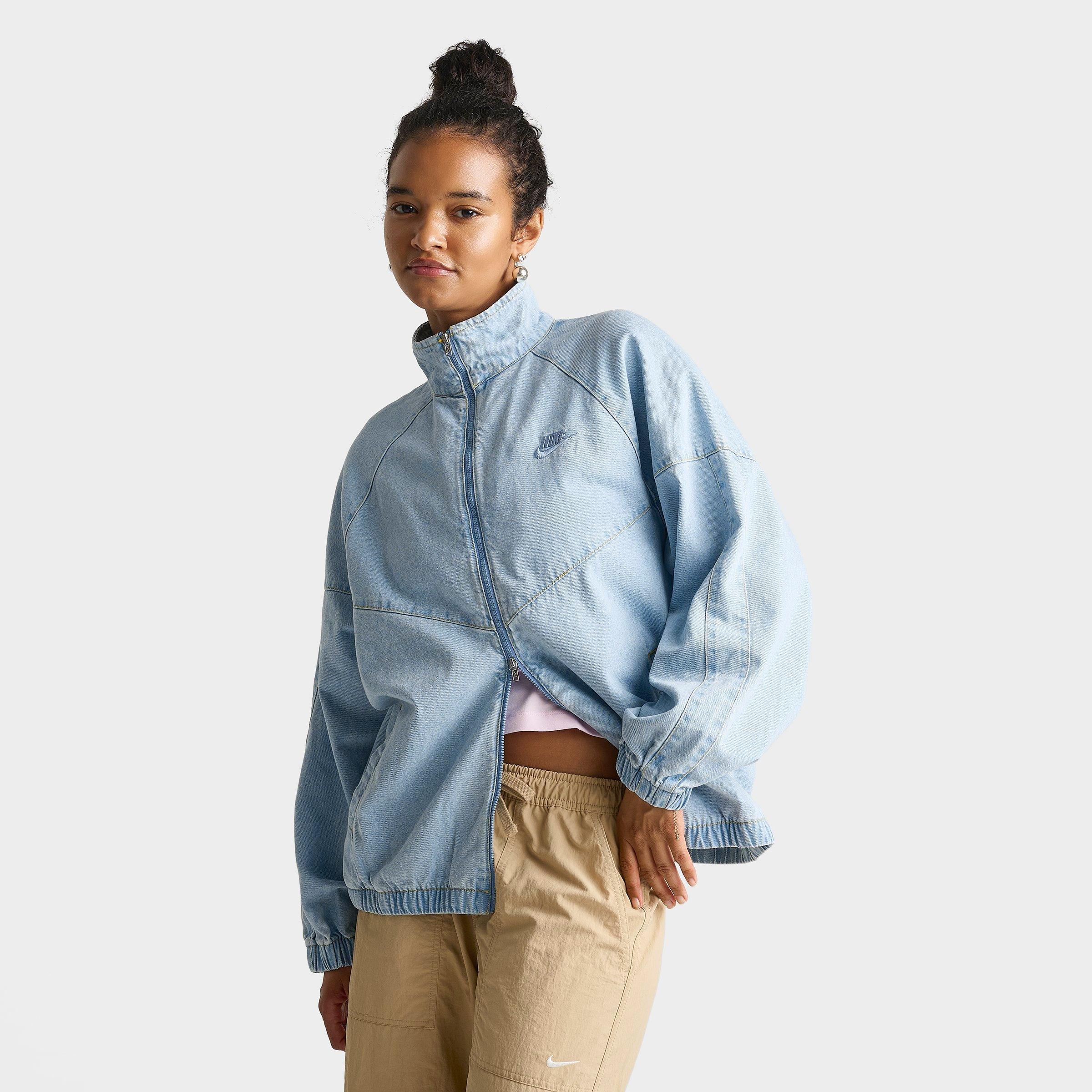 Nike Women's Windrunner Oversized Denim Jacket