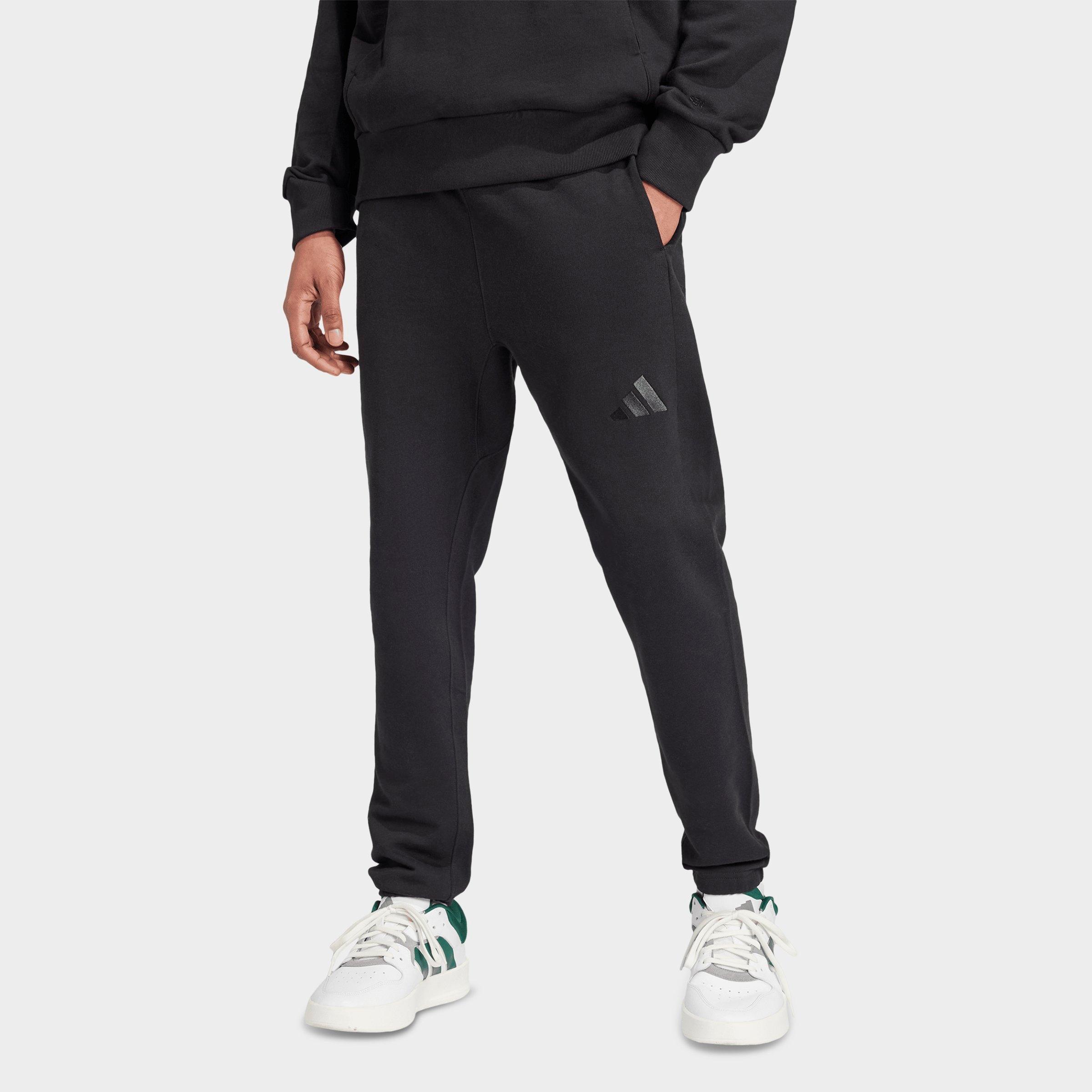 adidas Men's ALL SZN French Terry Tapered Pants in Black Size: Large