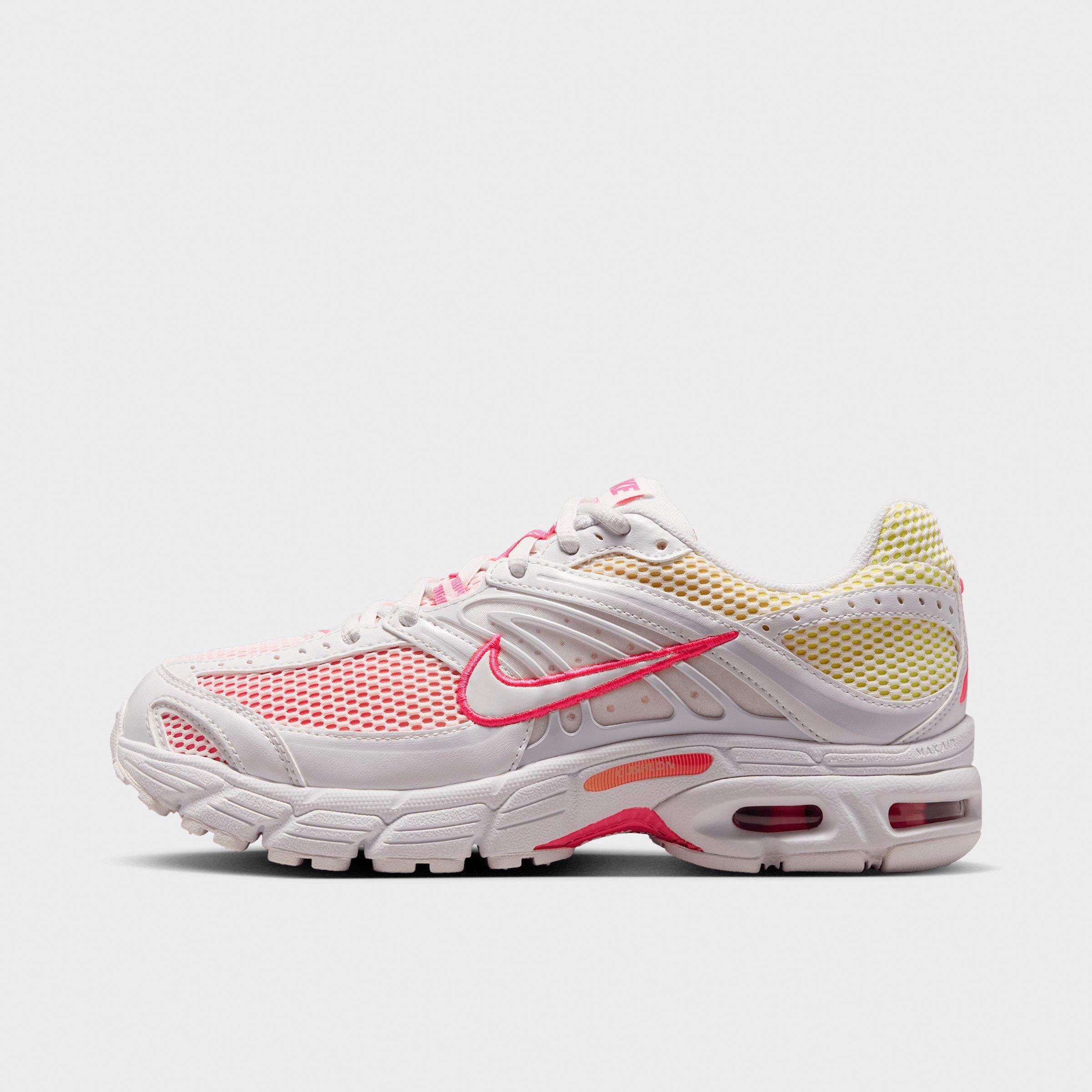 Nike Women's Air Max Moto 2K Fade Casual Shoes in Summit White/Hyper Pink/Orange Pulse Size: 8.5