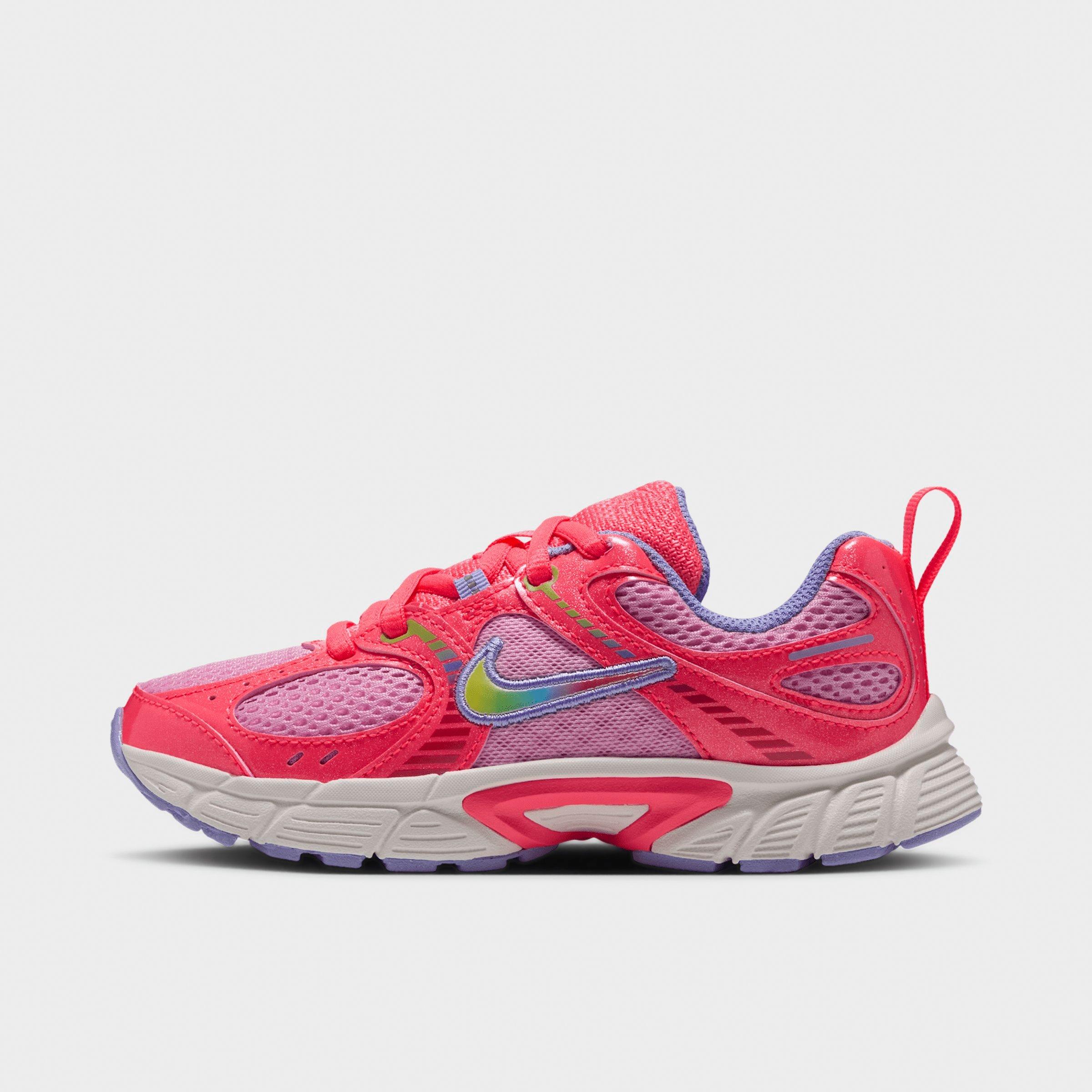 Nike Little Kids V5 RNR Casual Shoes in Hot Punch/Pink Rise/Light Thistle Size: 2.5