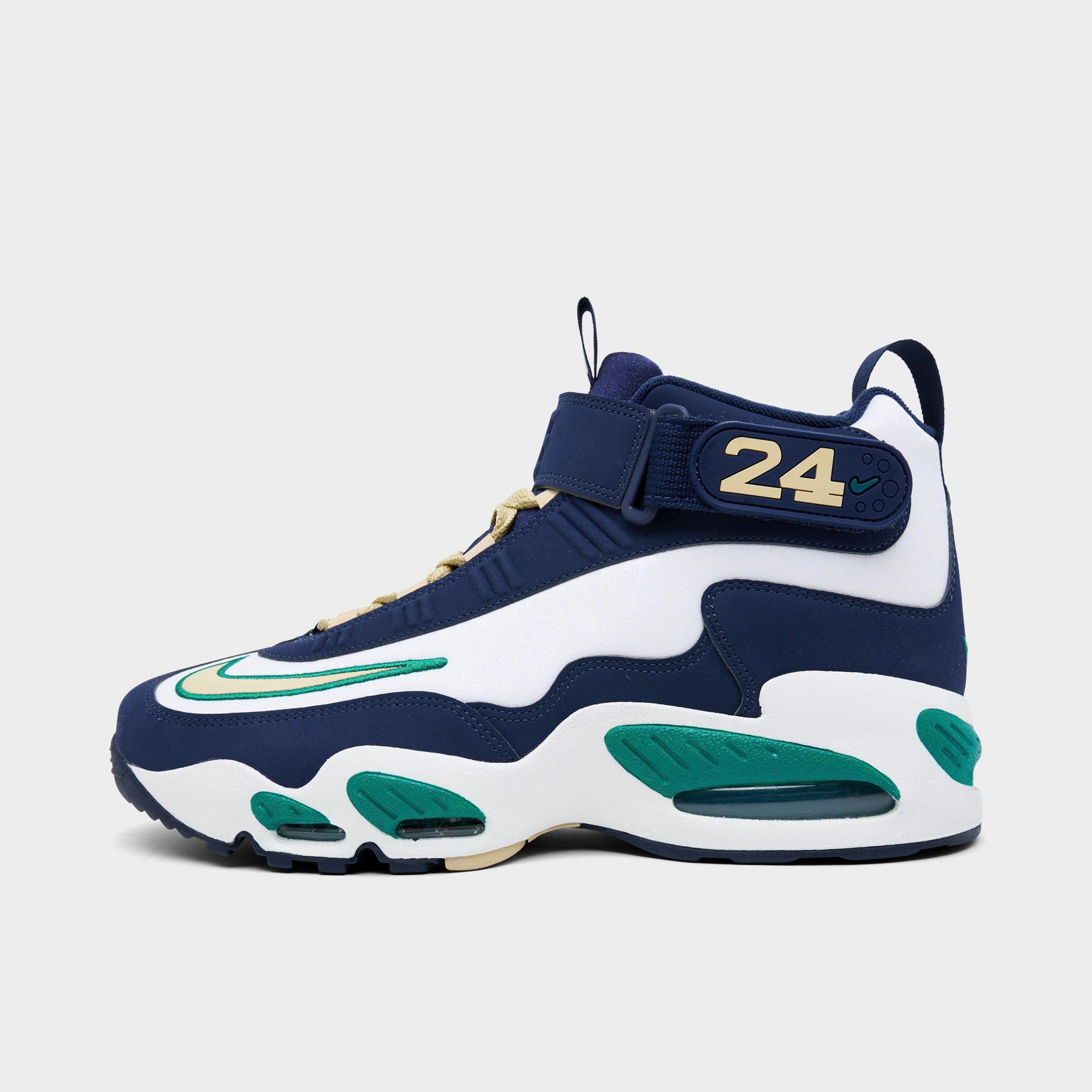 Nike Men's Air Griffey Max 1 Casual Shoes in Midnight Navy/Fresh Water/Summit White Size: 10.0