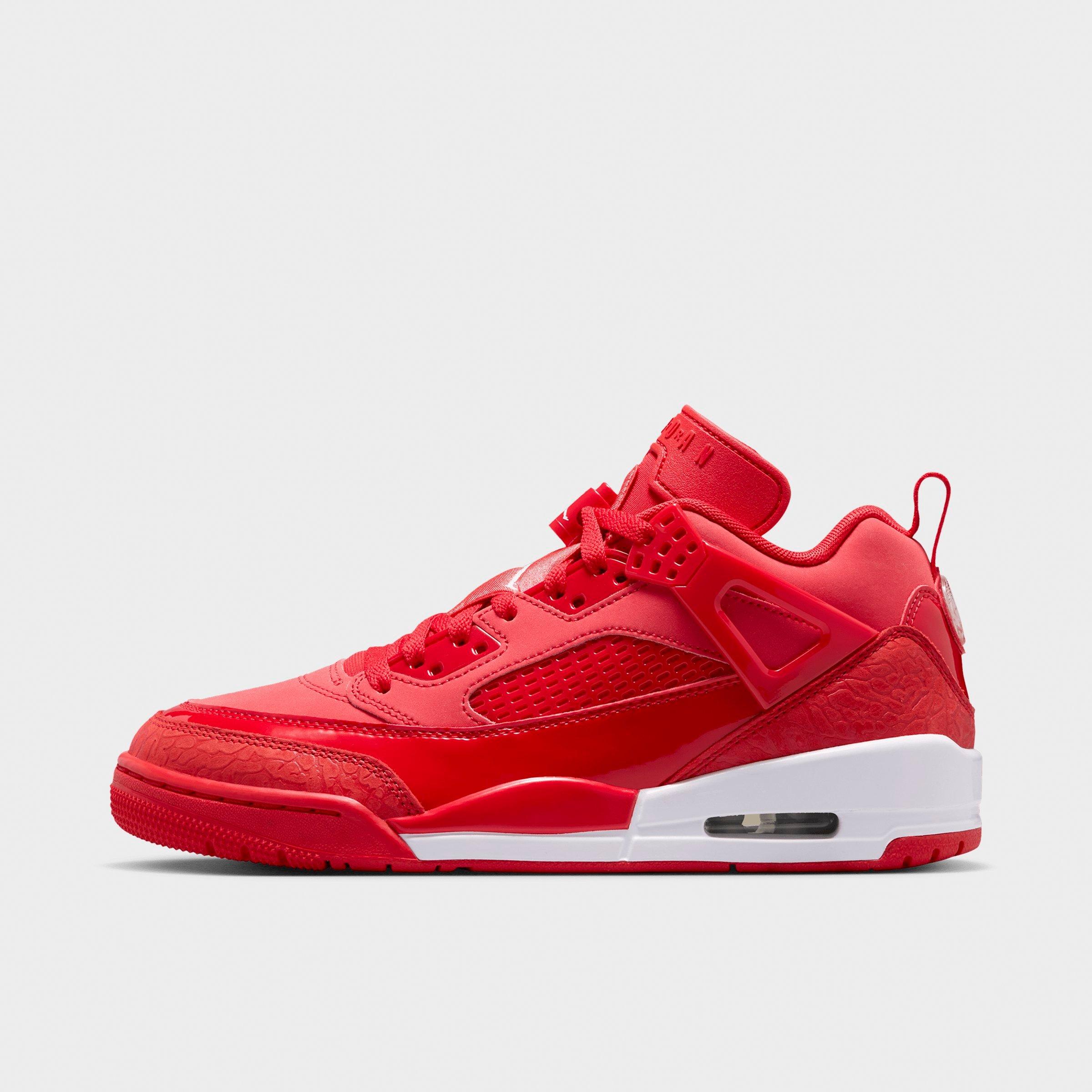 Nike Women's Jordan Spizike Low Casual Shoes in University Red/Pink Foam/White Size: 6.5